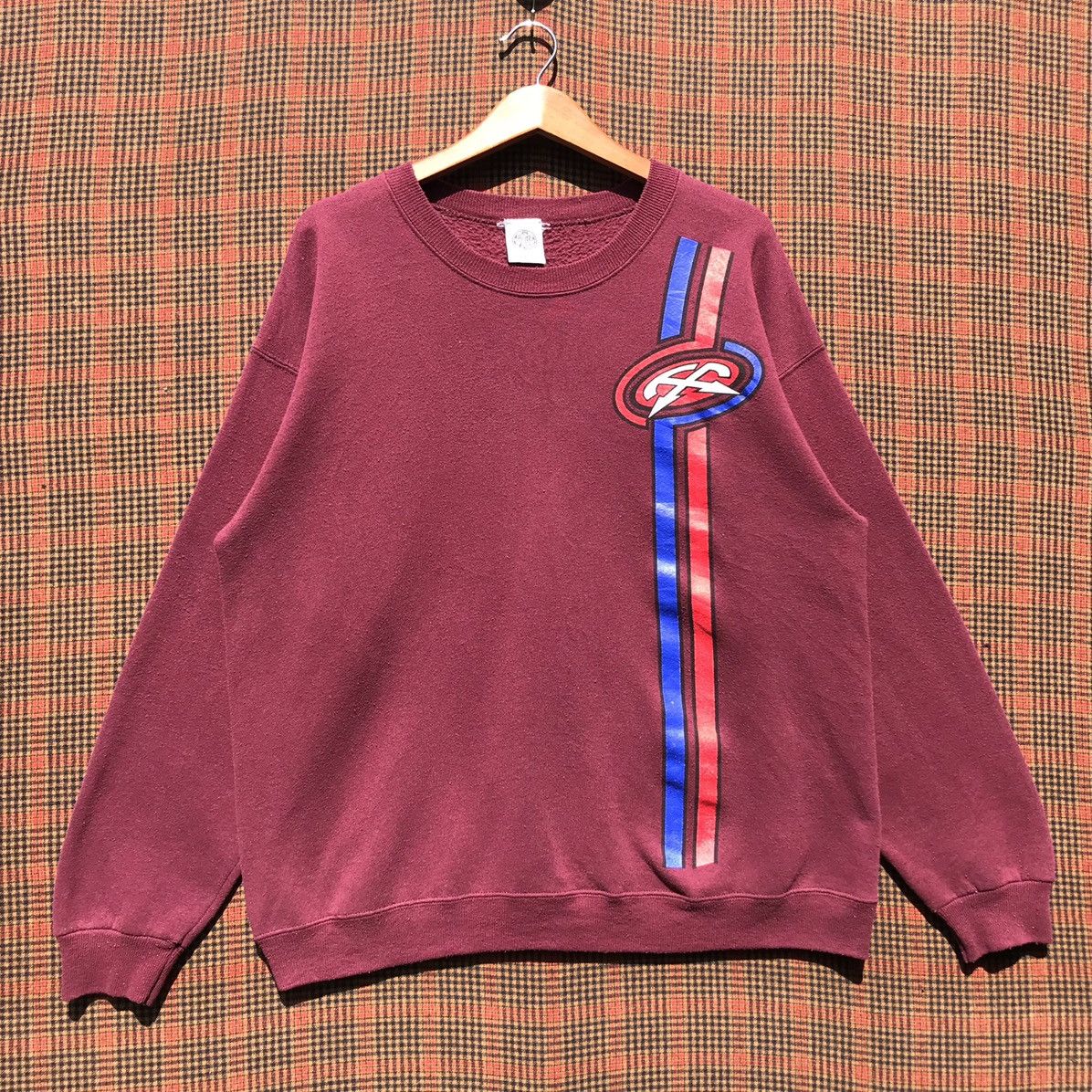 Vintage 🔥Rare🔥90s Vintage Think Fast Skateboards Sweatshirt Size US L / EU 52-54 / 3 - 1 Thumbnail