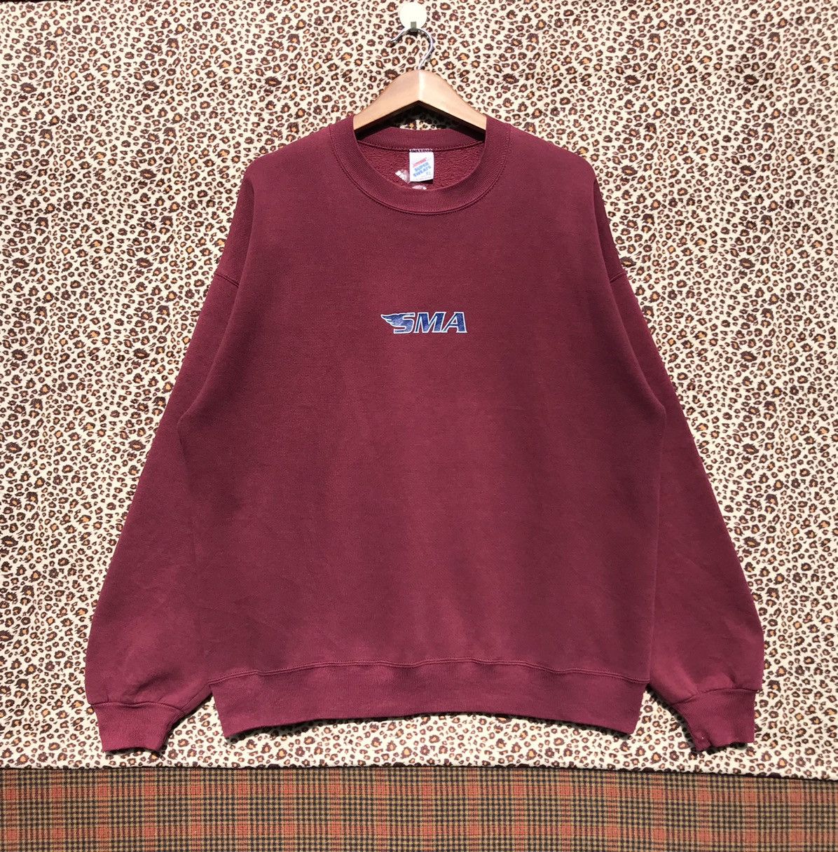 Santa Cruz Skateboards × Vintage Vintage 90s Santa Monica Airlines SMA Sweatshirt Size US XL / EU 56 / 4 - 3 Thumbnail