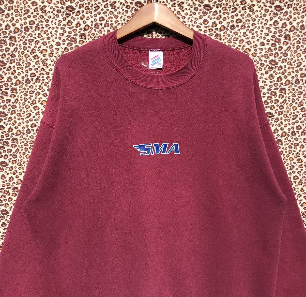 Santa Cruz Skateboards × Vintage Vintage 90s Santa Monica Airlines SMA Sweatshirt Size US XL / EU 56 / 4 - 9 Thumbnail