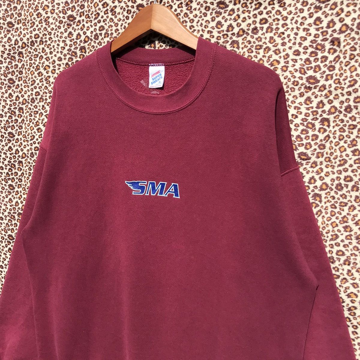 Santa Cruz Skateboards × Vintage Vintage 90s Santa Monica Airlines SMA Sweatshirt Size US XL / EU 56 / 4 - 7 Thumbnail