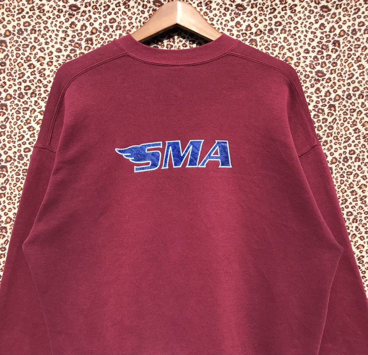 Santa Cruz Skateboards × Vintage Vintage 90s Santa Monica Airlines SMA Sweatshirt Size US XL / EU 56 / 4 - 8 Thumbnail