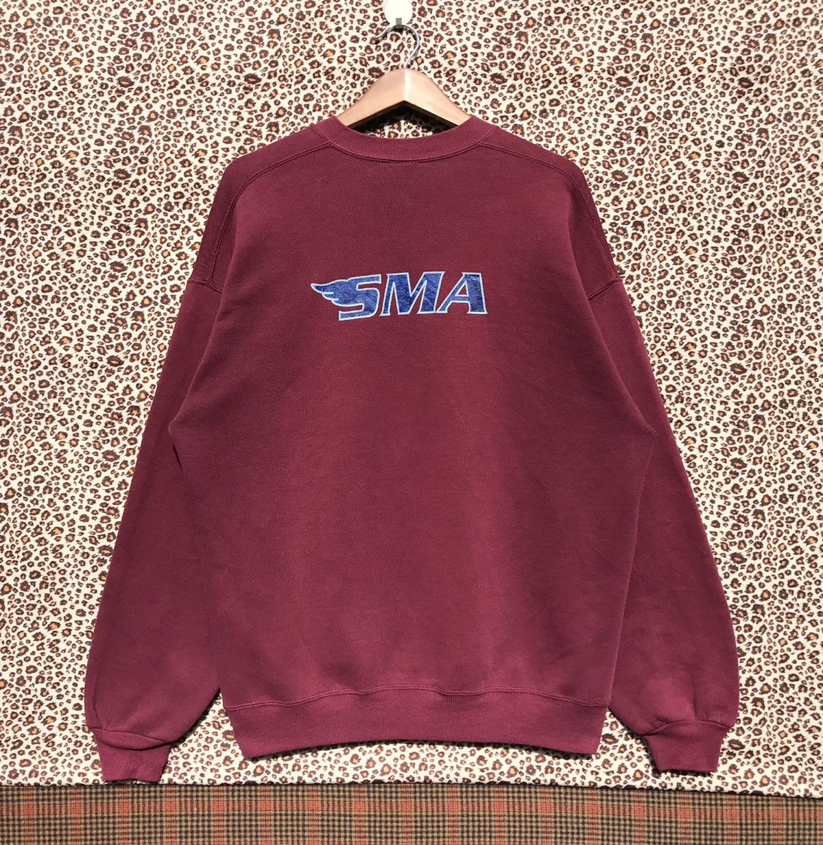 Santa Cruz Skateboards × Vintage Vintage 90s Santa Monica Airlines SMA Sweatshirt Size US XL / EU 56 / 4 - 2 Thumbnail