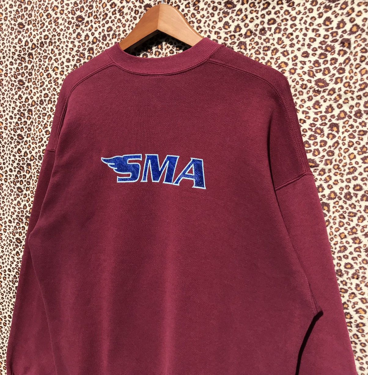 Santa Cruz Skateboards × Vintage Vintage 90s Santa Monica Airlines SMA Sweatshirt Size US XL / EU 56 / 4 - 6 Thumbnail