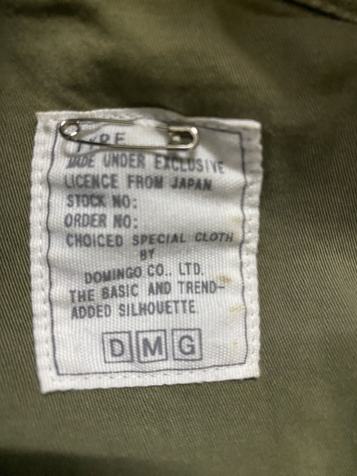 Japanese Brand DMG Domingo Military Jacket Size US S / EU 44-46 / 1 - 8 Thumbnail