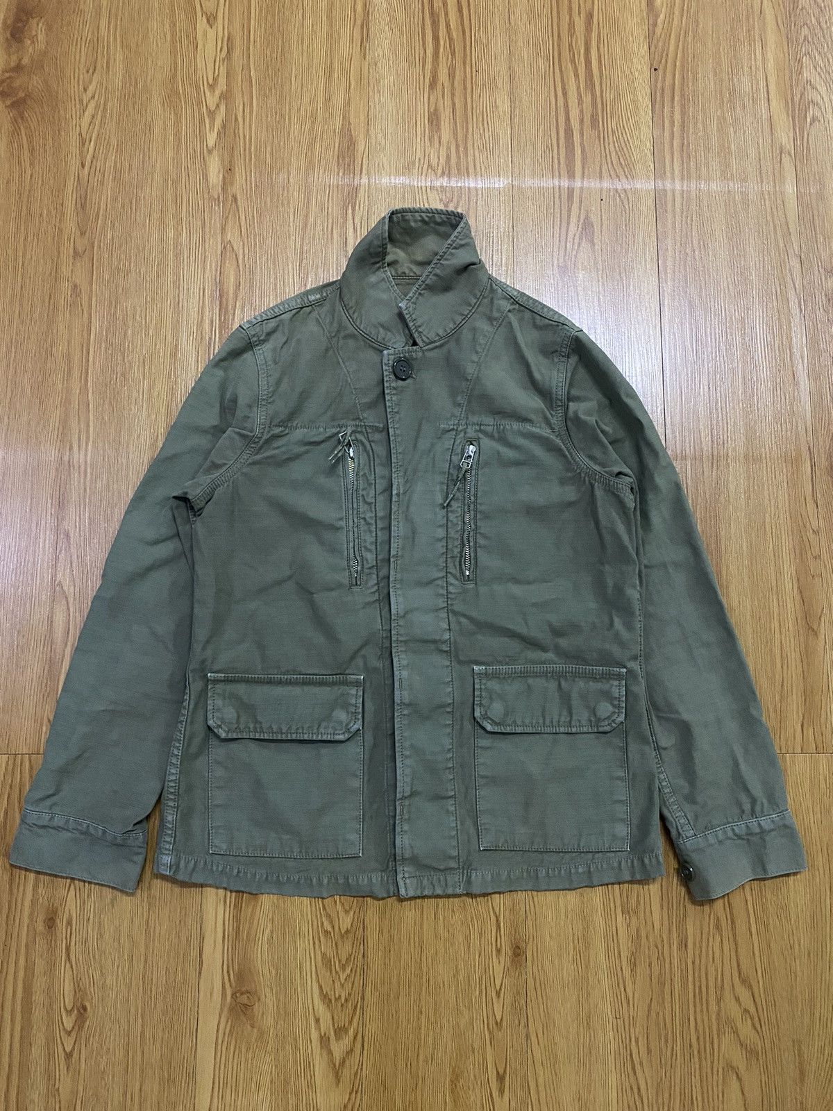 Japanese Brand DMG Domingo Military Jacket Size US S / EU 44-46 / 1 - 1 Thumbnail