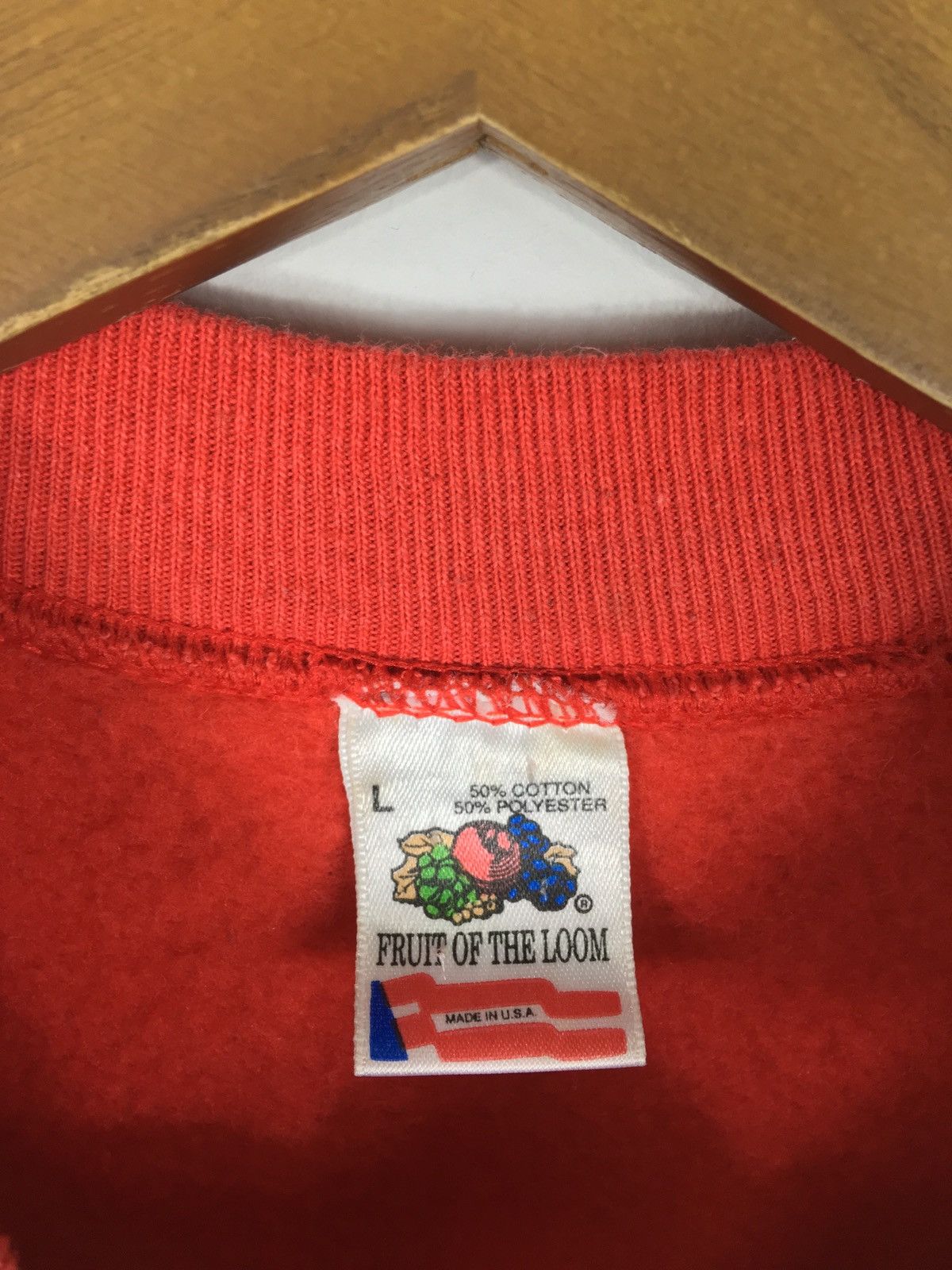 Fruit Of The Loom × Vintage Vintage Church of God Sweatshirt Size US L / EU 52-54 / 3 - 3 Thumbnail