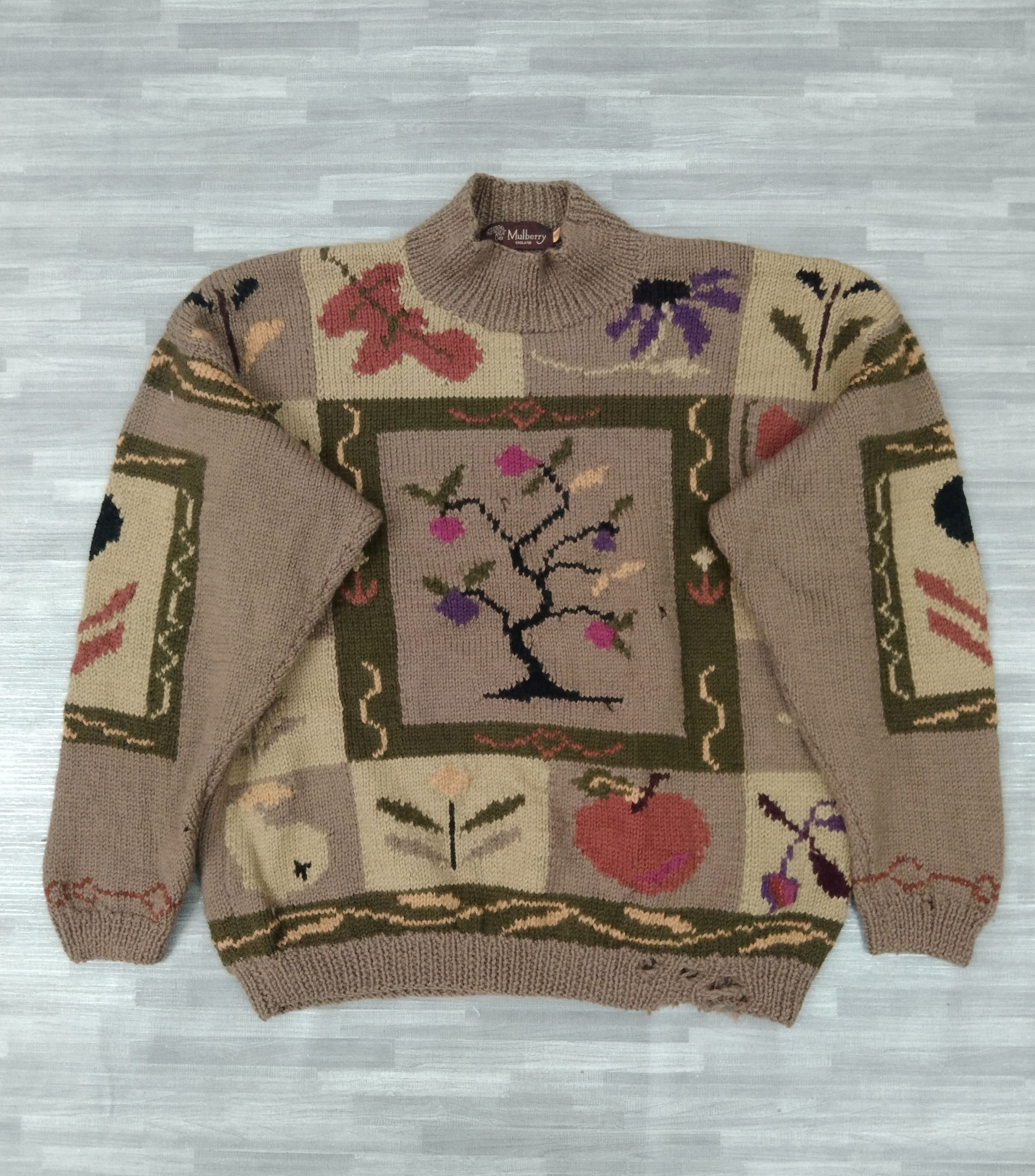 Mulberry THRASH KNTWEAR MULBERRY MOTIF FLORAL Size S / US 4 / IT 40 - 2 Thumbnail