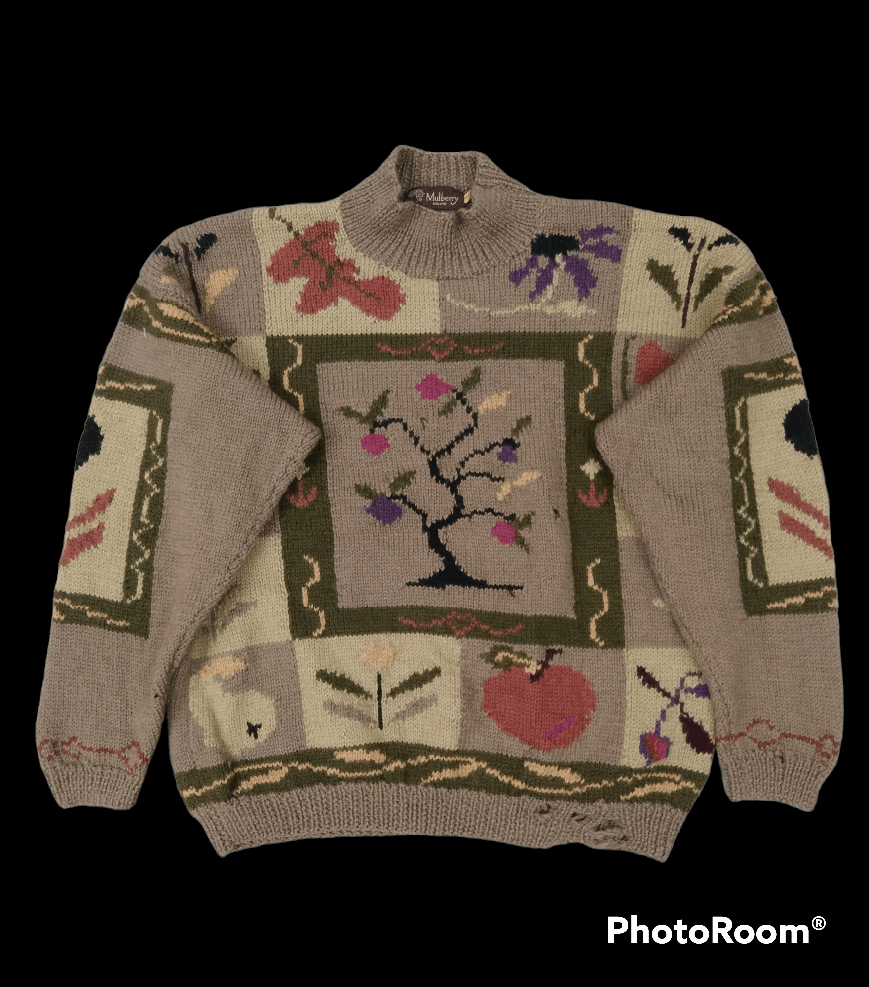 Mulberry THRASH KNTWEAR MULBERRY MOTIF FLORAL Size S / US 4 / IT 40 - 1 Thumbnail