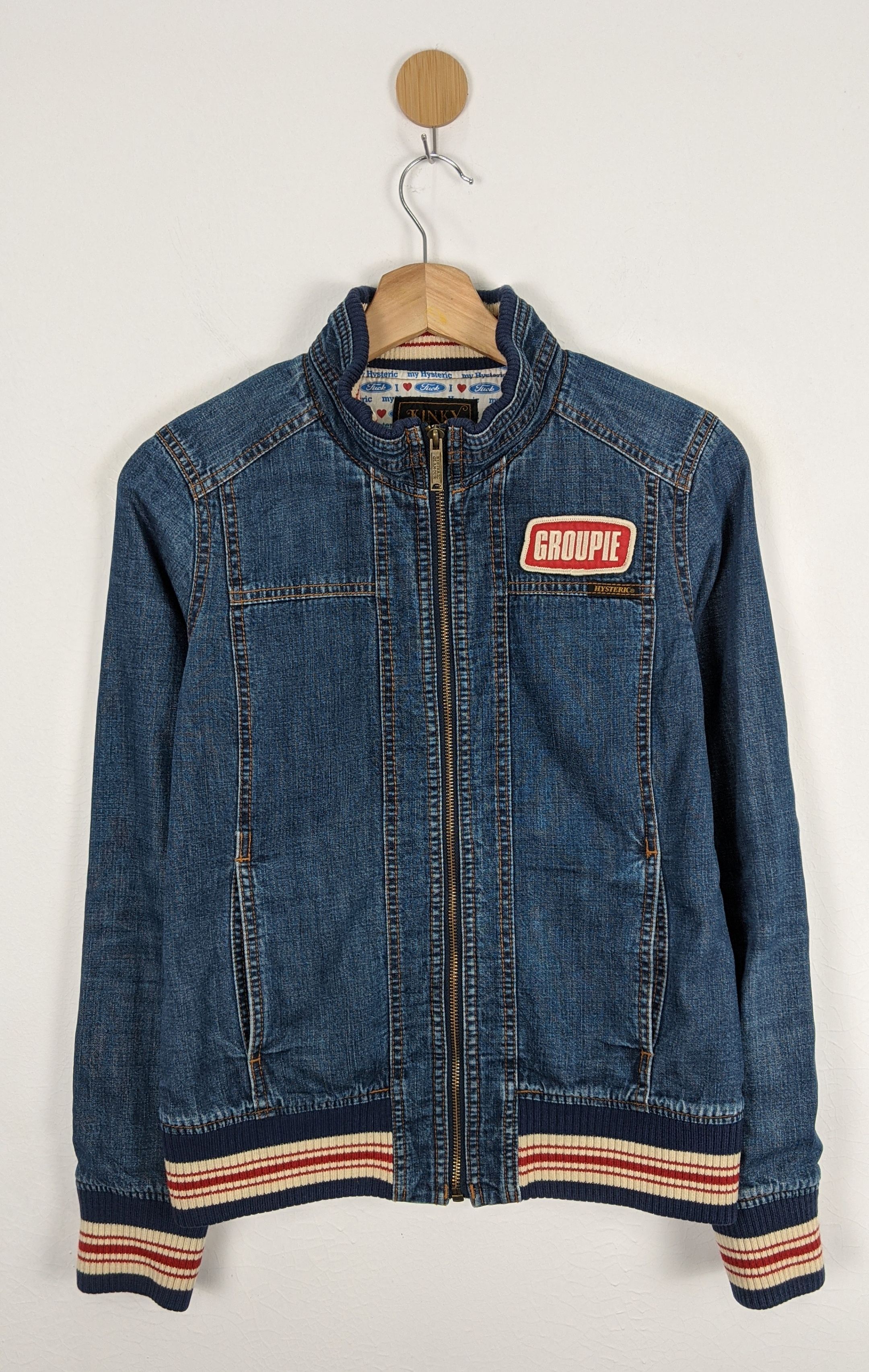 Hysteric Glamour Hysteric Glamour Kinky Denim Groupie Jeans Jacket Size US S / EU 44-46 / 1 - 1 Preview