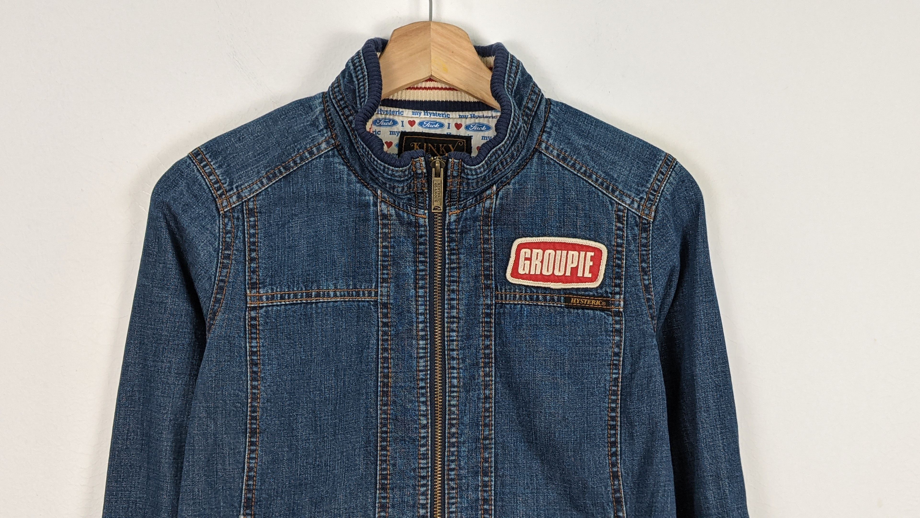 Hysteric Glamour Hysteric Glamour Kinky Denim Groupie Jeans Jacket Size US S / EU 44-46 / 1 - 2 Preview