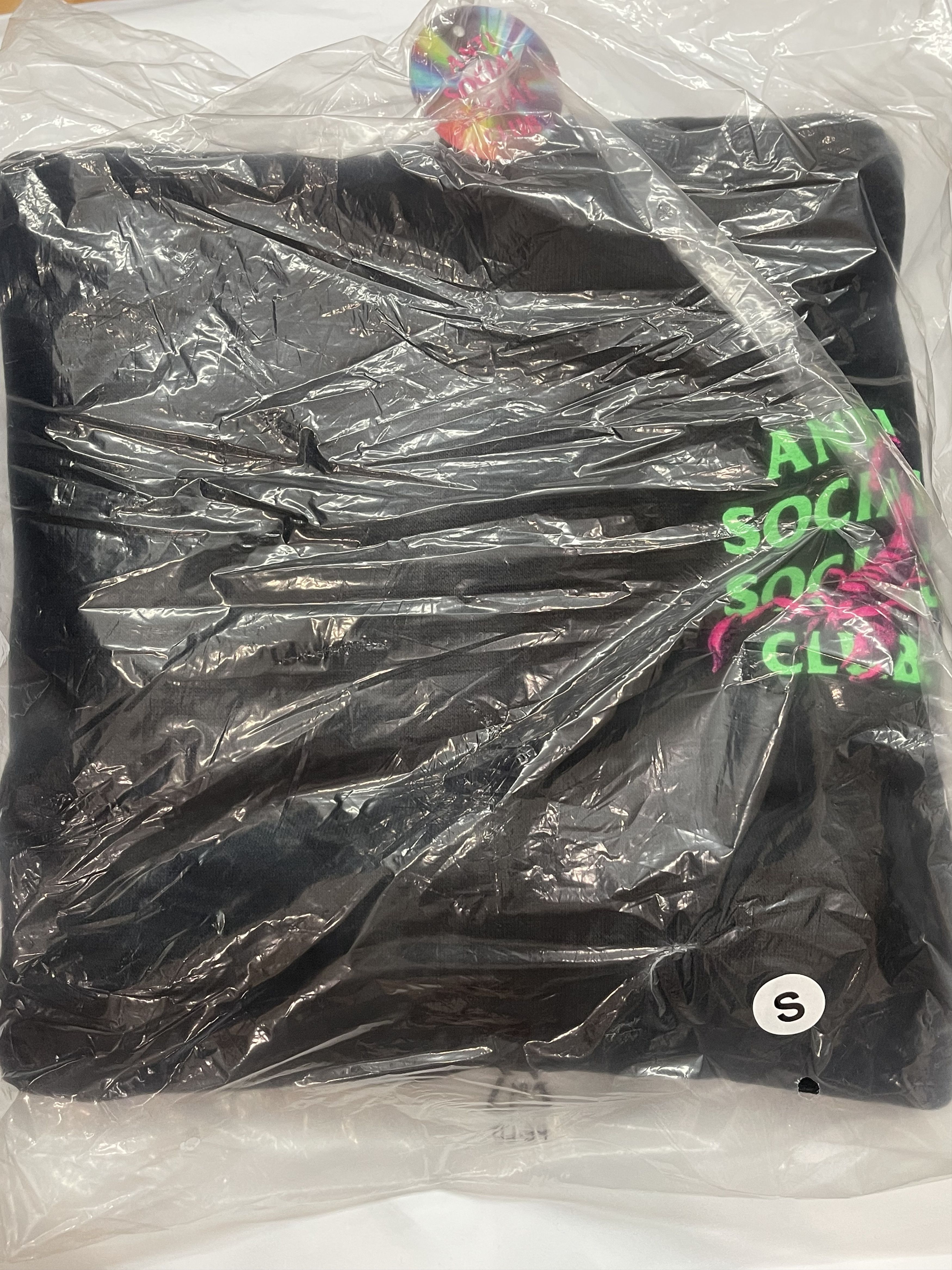 Anti Social Social Club DS Green ASSC scorpion Moodsting Black Tie Dye Hoodie Bape Size US S / EU 44-46 / 1 - 2 Thumbnail