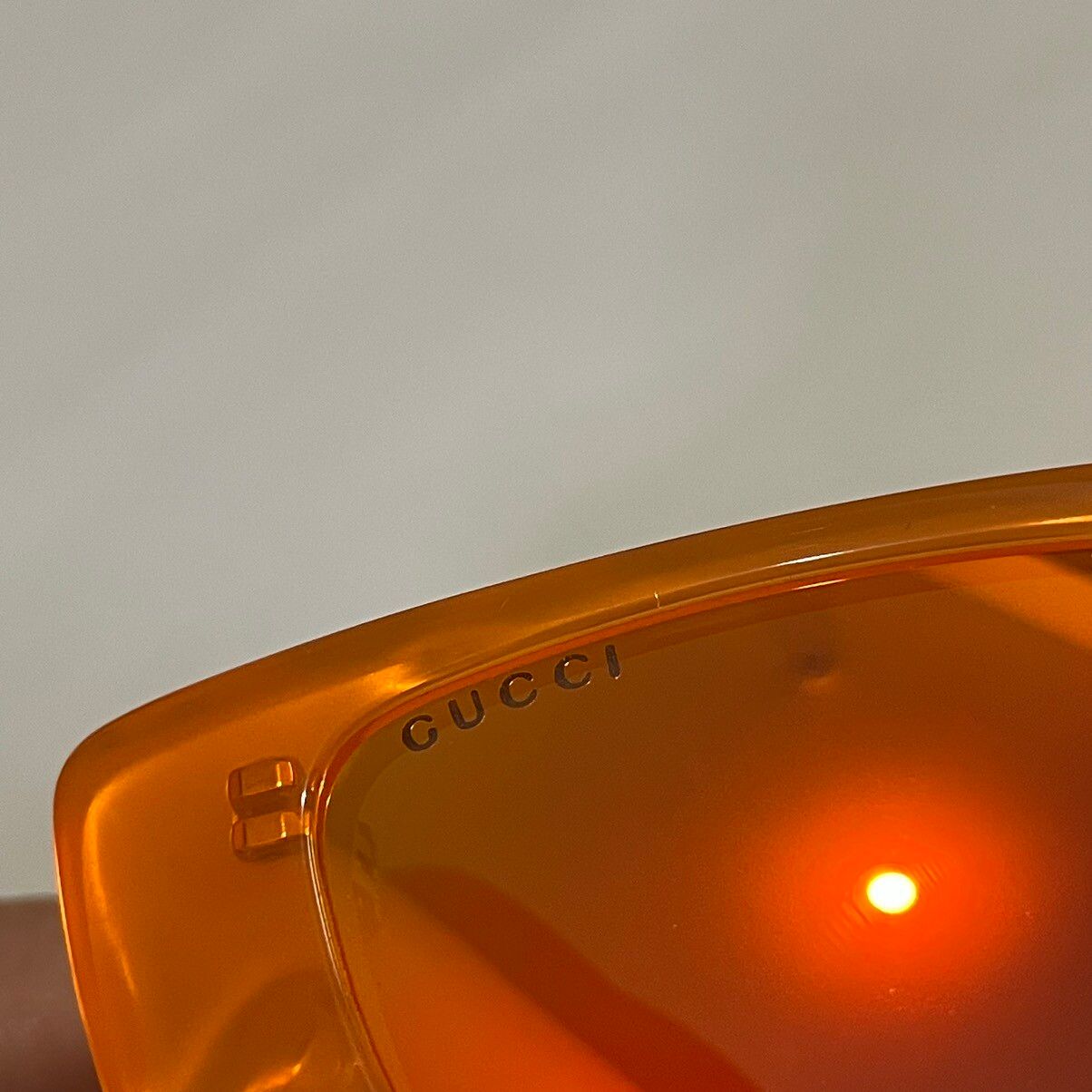 Gucci Gucci Orange Mirror Sunglasses Size ONE SIZE - 6 Thumbnail