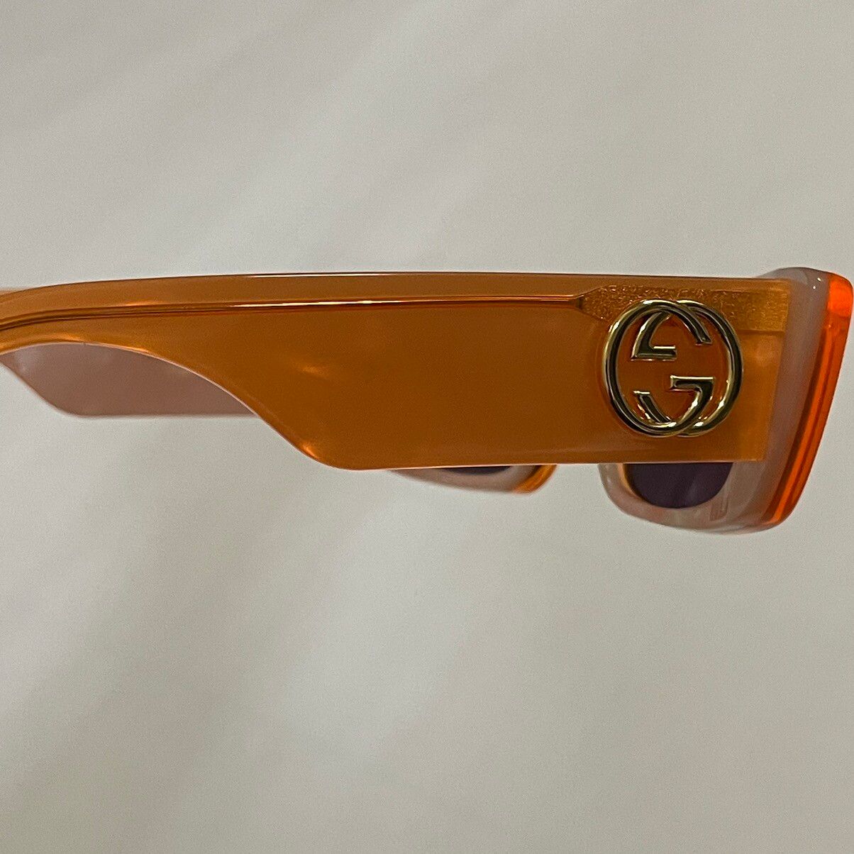 Gucci Gucci Orange Mirror Sunglasses Size ONE SIZE - 5 Thumbnail