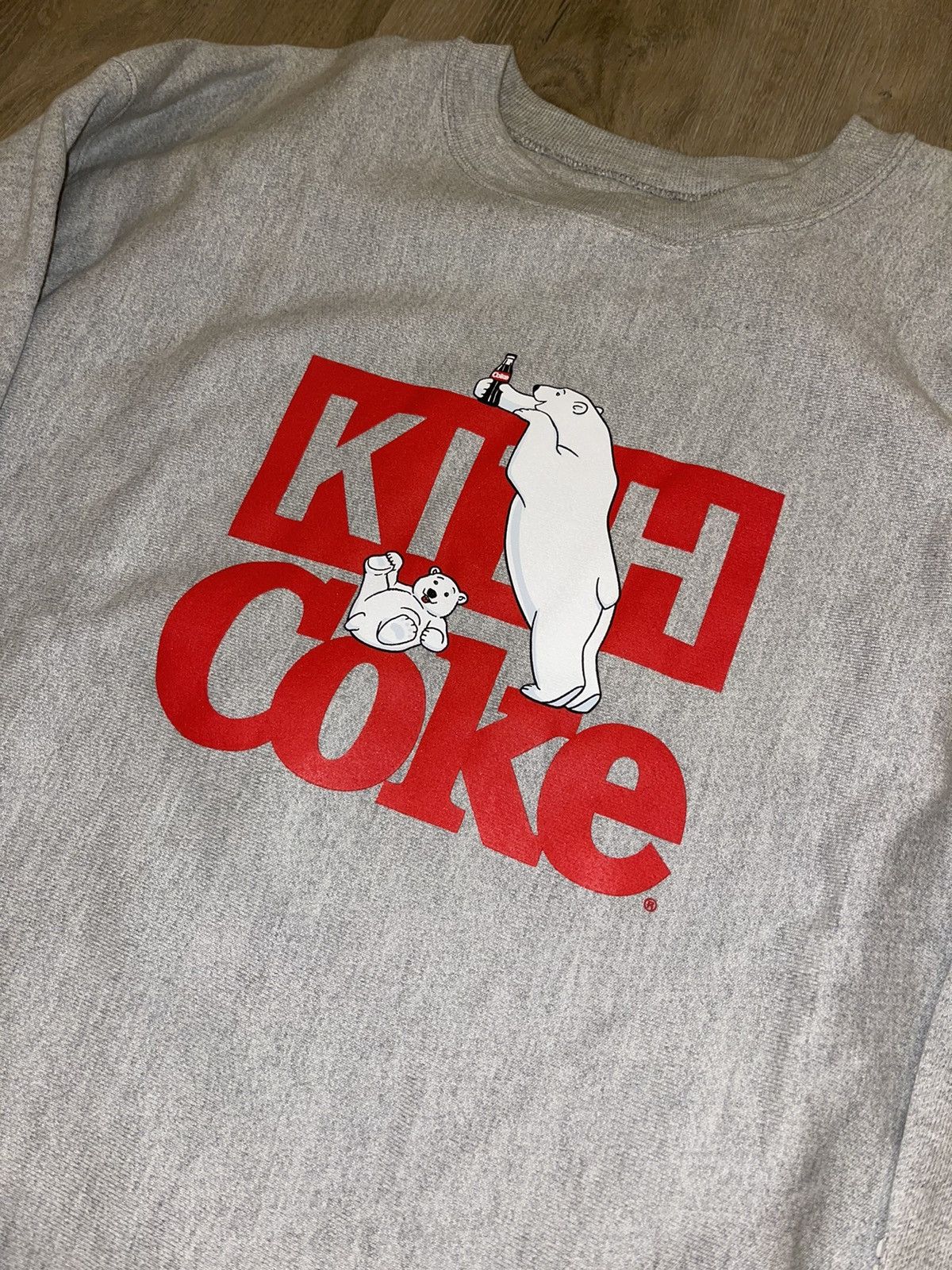 kith coca cola crewneck