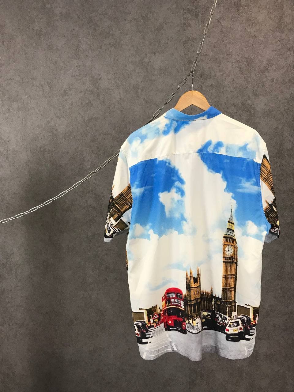 Vintage Big Ben crazy Hawaiian vintage overprinted shirt Size US L / EU 52-54 / 3 - 5 Thumbnail