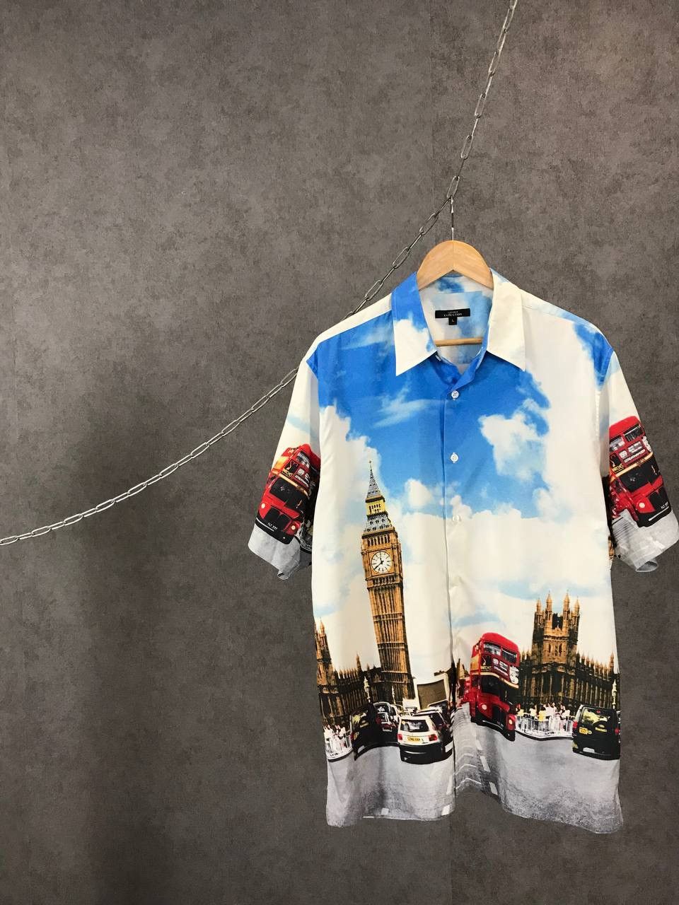 Vintage Big Ben crazy Hawaiian vintage overprinted shirt Size US L / EU 52-54 / 3 - 1 Thumbnail