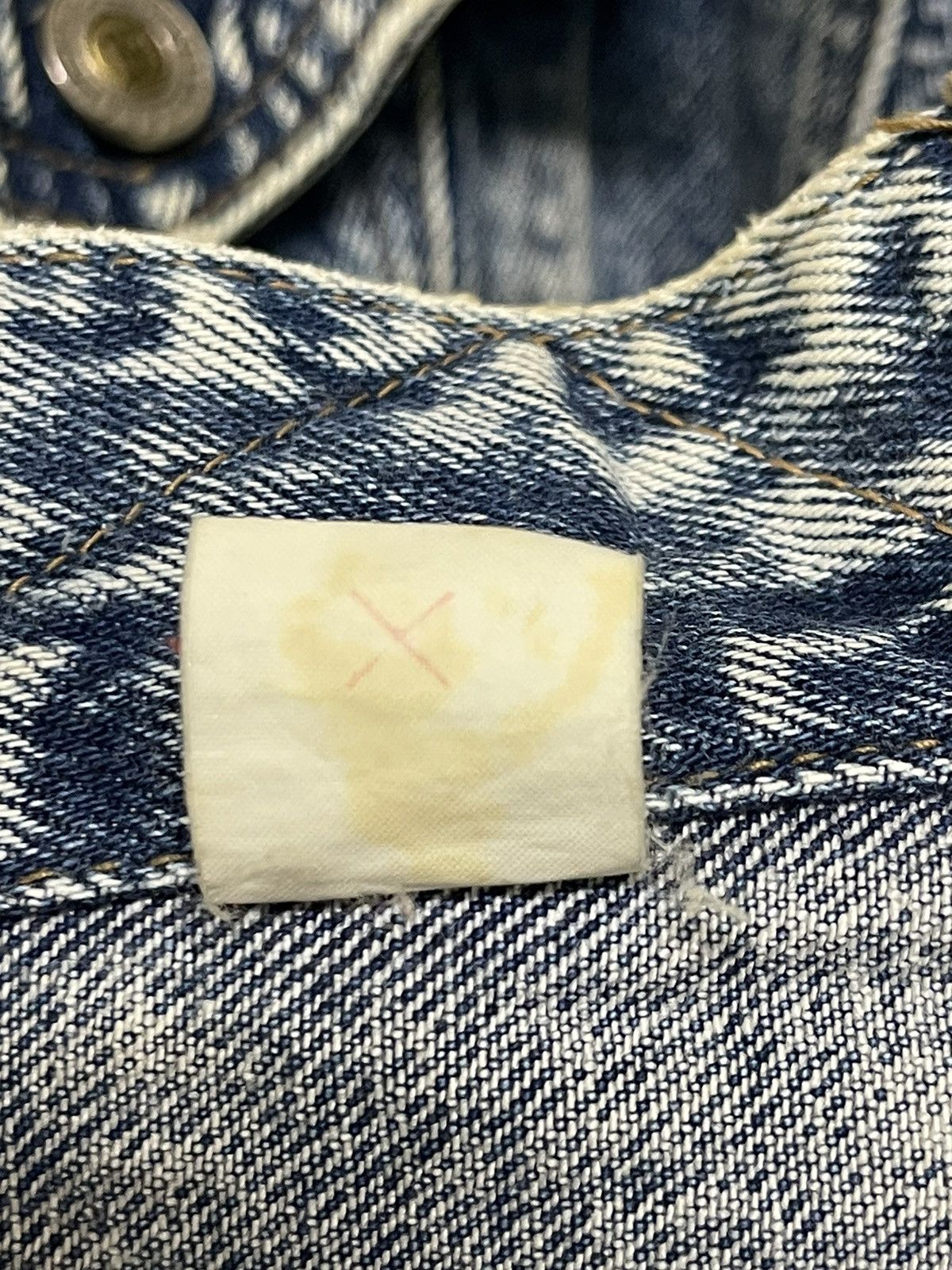 Big John Vintage Distressed Big John Spirit Denim Jacket Acid Wash Size US L / EU 52-54 / 3 - 17 Thumbnail