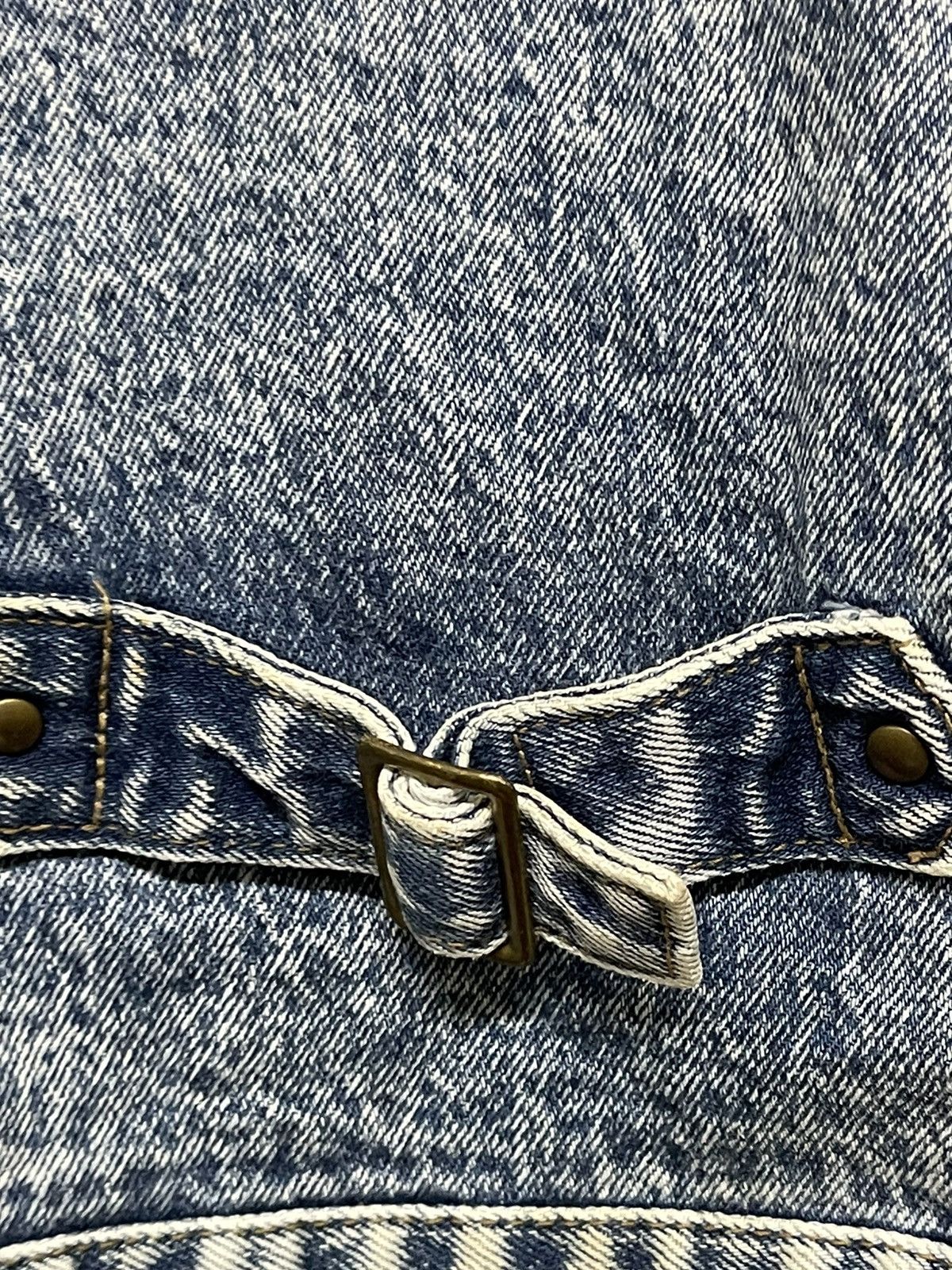 Big John Vintage Distressed Big John Spirit Denim Jacket Acid Wash Size US L / EU 52-54 / 3 - 15 Thumbnail