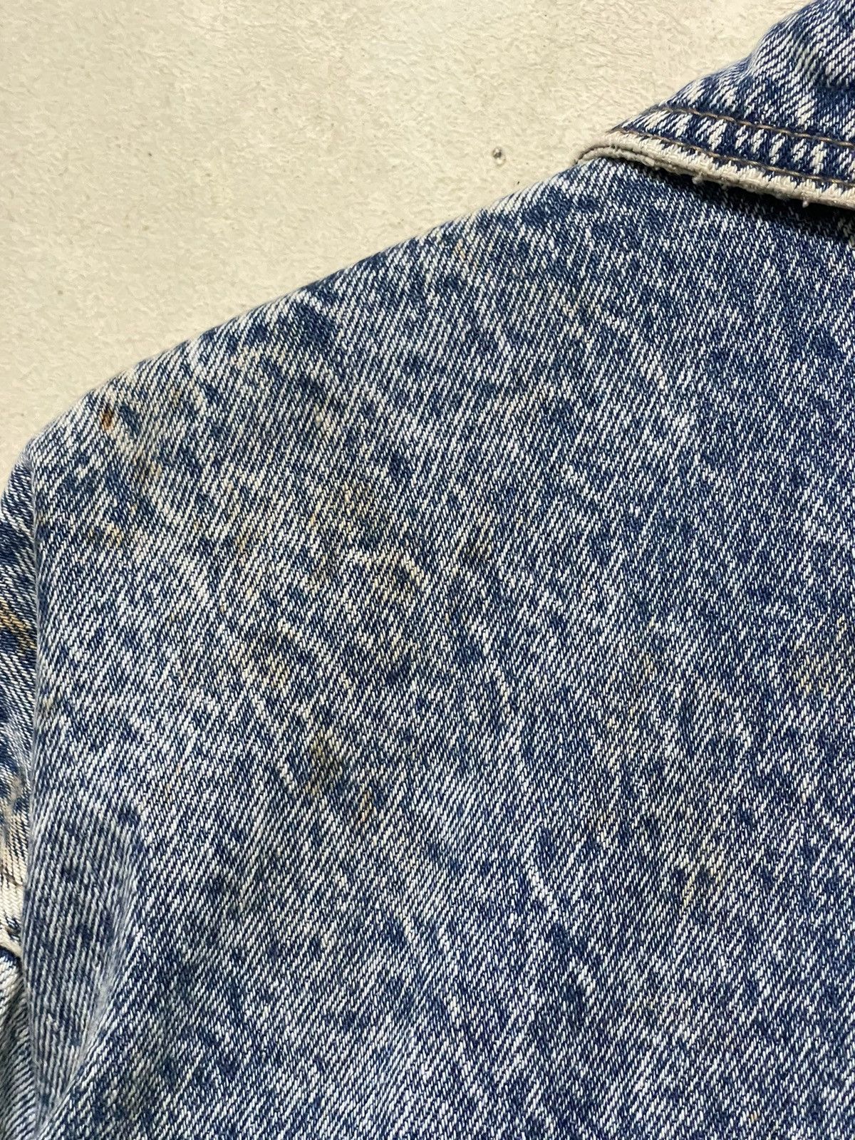 Big John Vintage Distressed Big John Spirit Denim Jacket Acid Wash Size US L / EU 52-54 / 3 - 14 Thumbnail