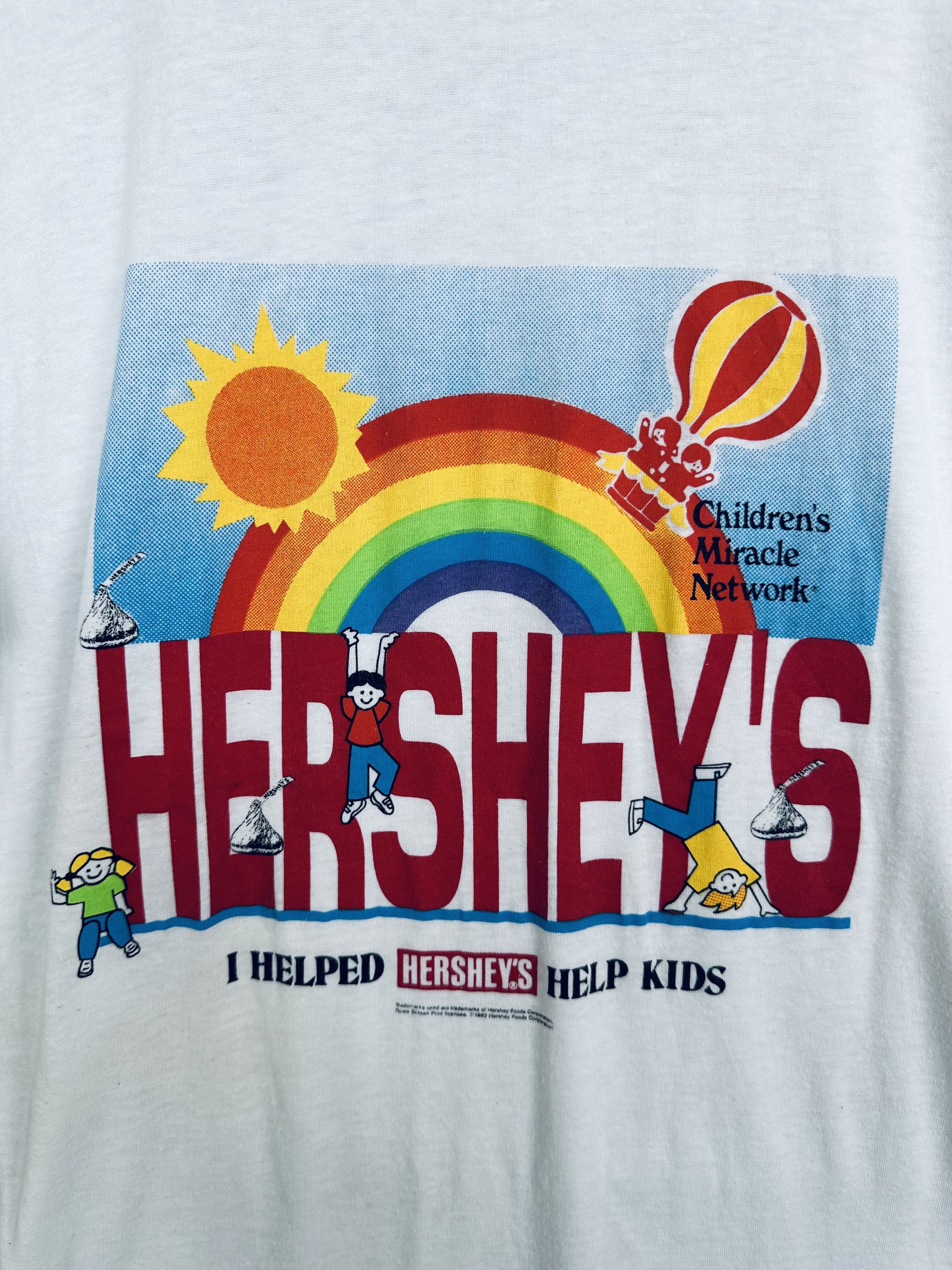 Vintage Vintage 90s Hershey's Promo T-Shirt Size US M / EU 48-50 / 2 - 3 Thumbnail