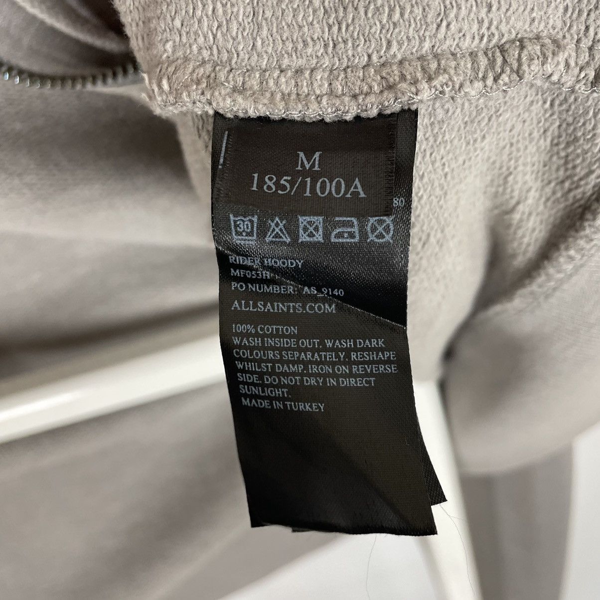 Allsaints Allsaints Oversized Full Zip Hoodie Size US M / EU 48-50 / 2 - 11 Thumbnail