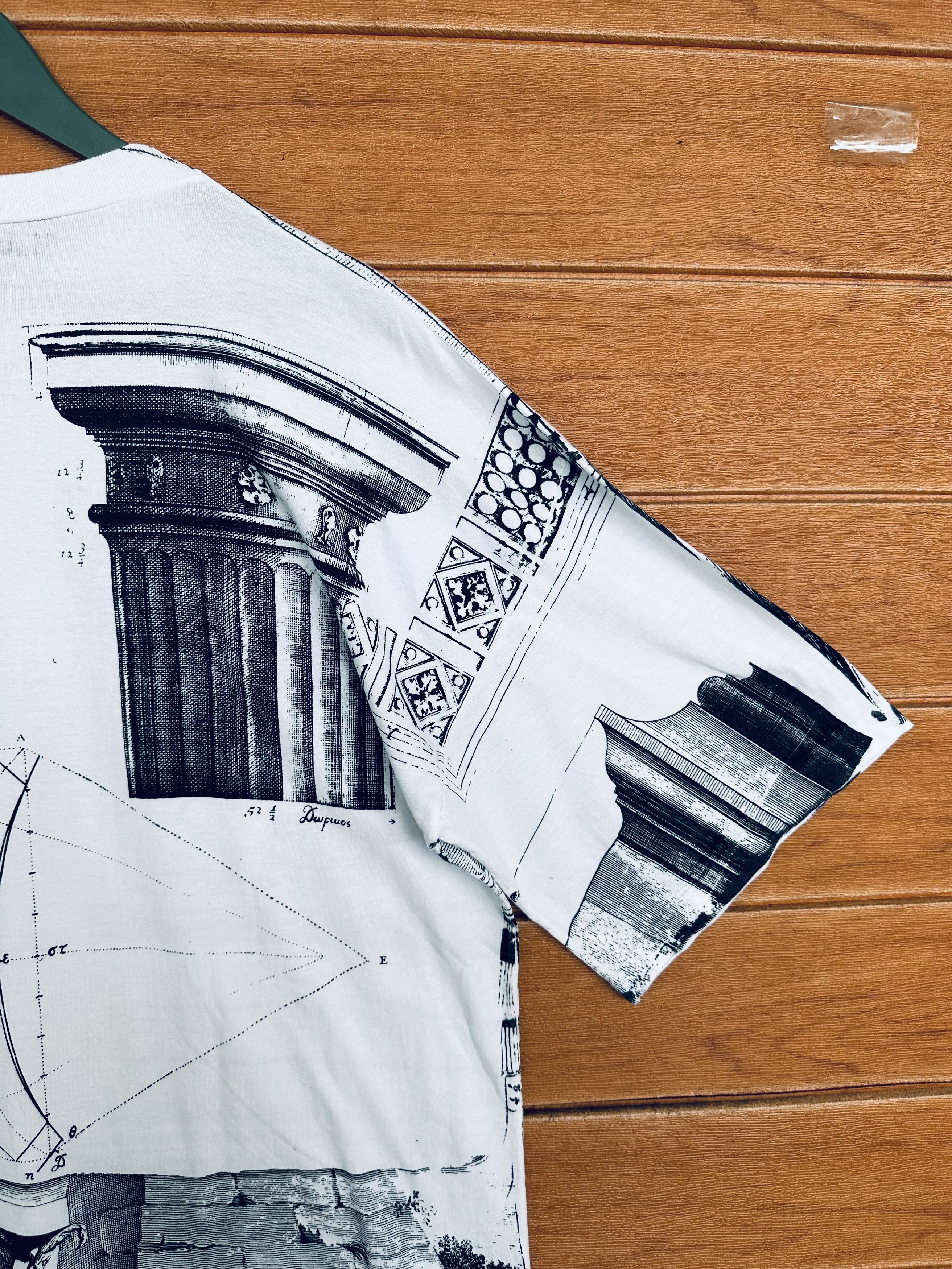 Vintage Vintage 90s Greek Architectural Style AOP T-Shirt Size US XL / EU 56 / 4 - 10 Thumbnail