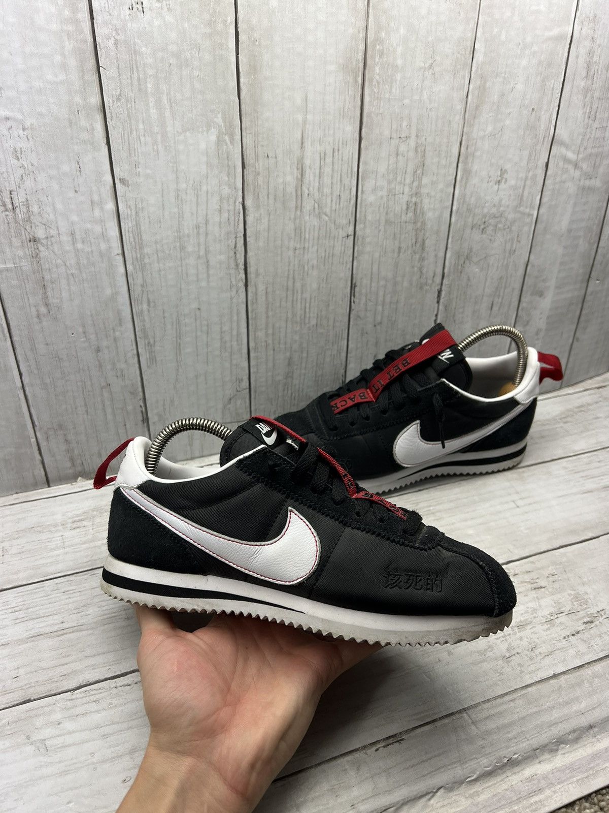 Nike Cortez Kenny 3 III Black Red Kendrick Lamar Size 6 Footwear