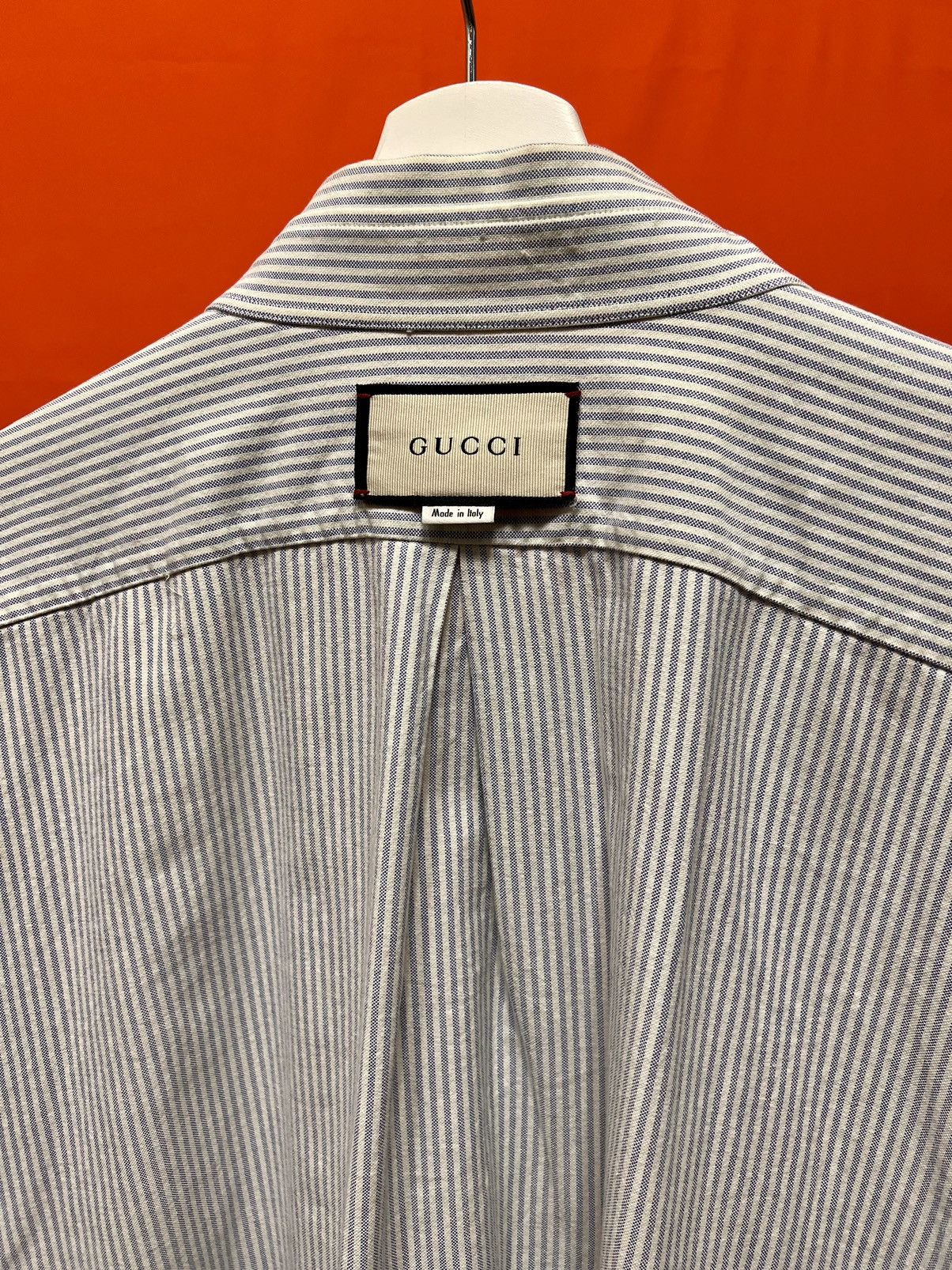 Gucci GUCCI oversized oxford shirt Size US XL / EU 56 / 4 - 6 Thumbnail