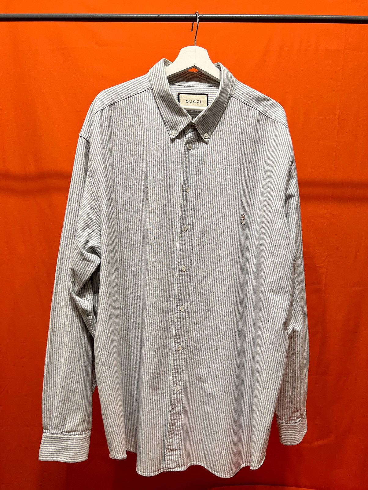 Gucci GUCCI oversized oxford shirt Size US XL / EU 56 / 4 - 1 Thumbnail