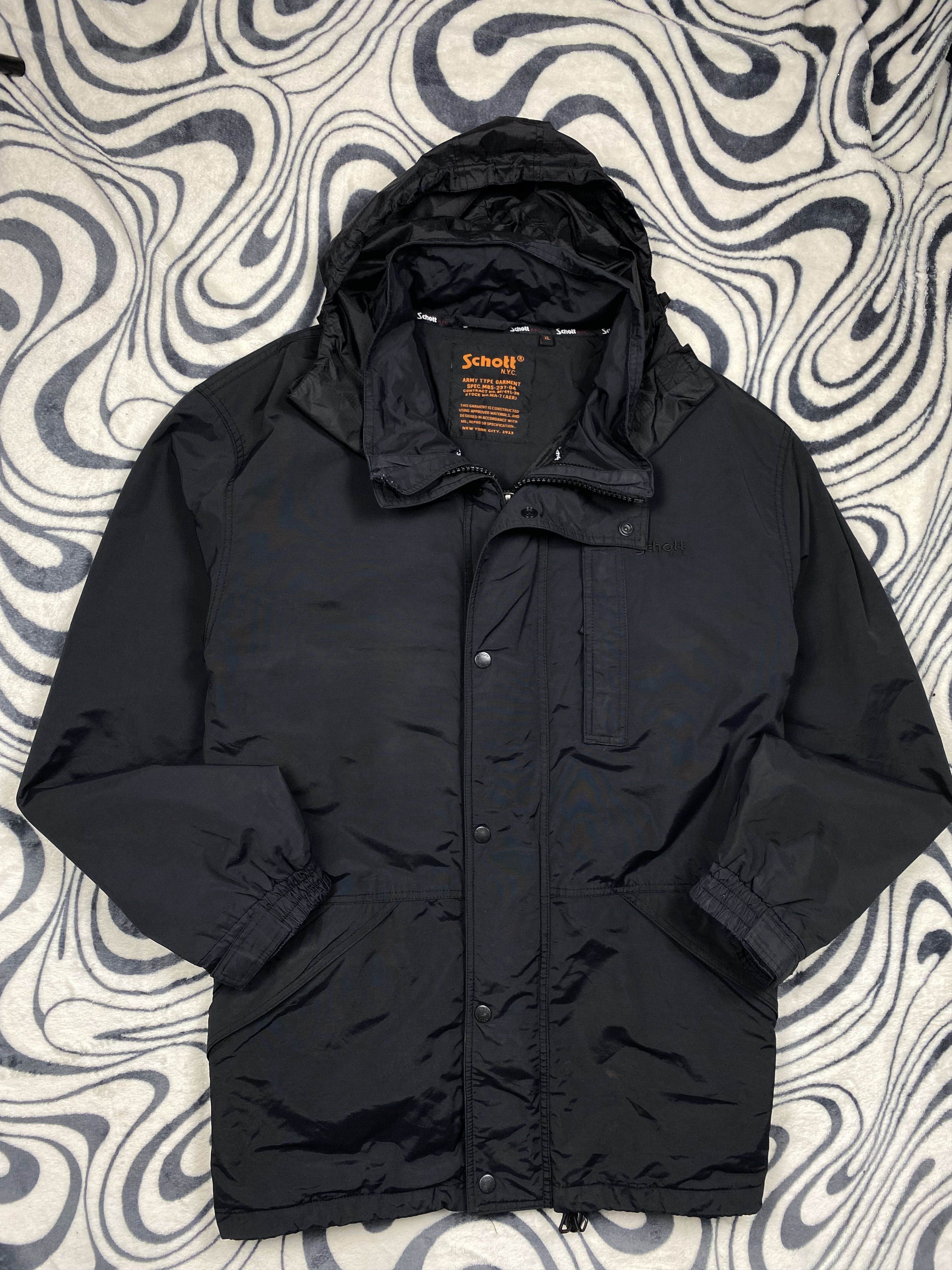Schott Vintage Mens Jacket USA Army
