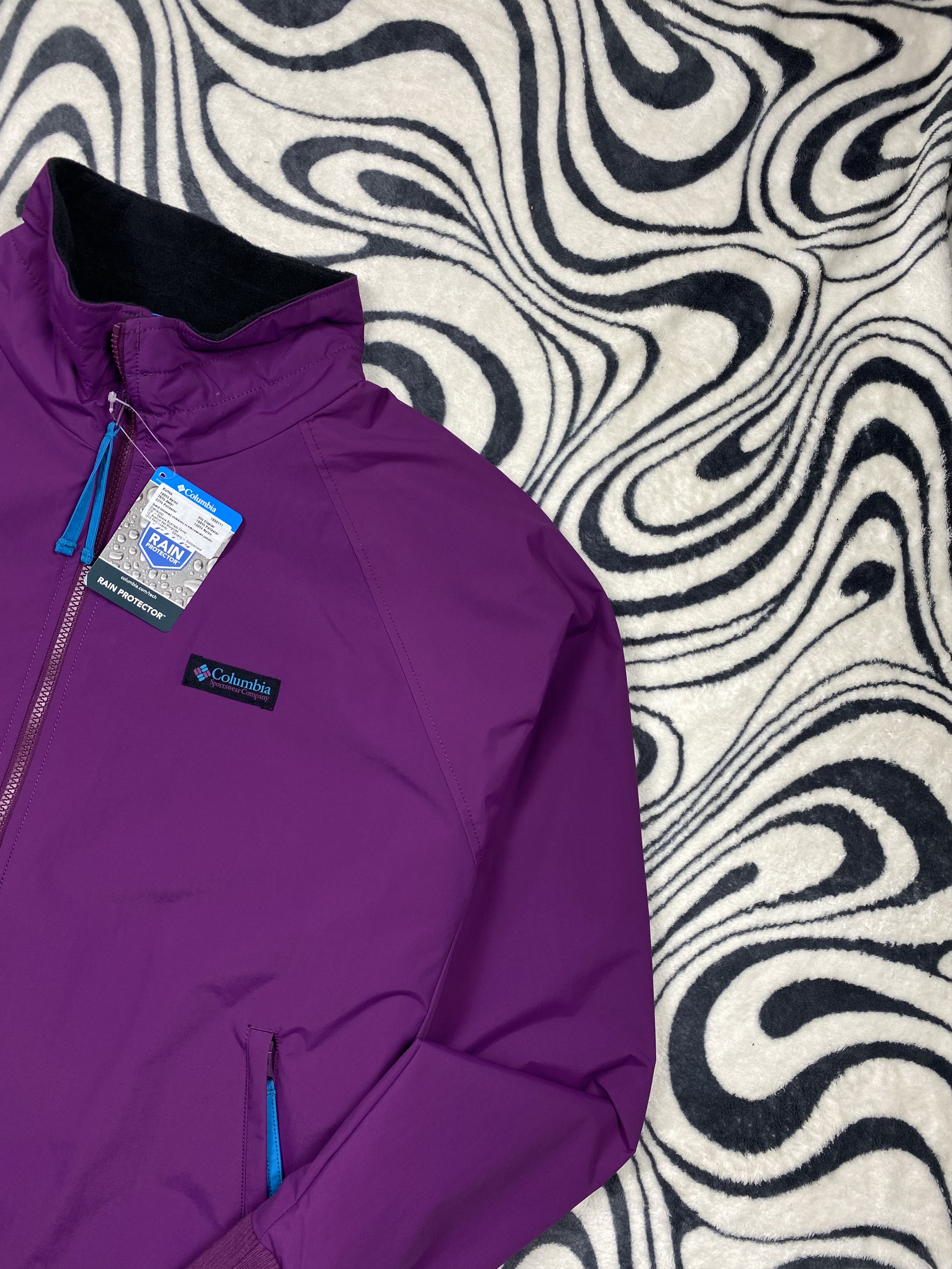 Columbia NEW Columbia Rain Protector Mens Nylon Jacket Size US XL / EU 56 / 4 - 2 Thumbnail