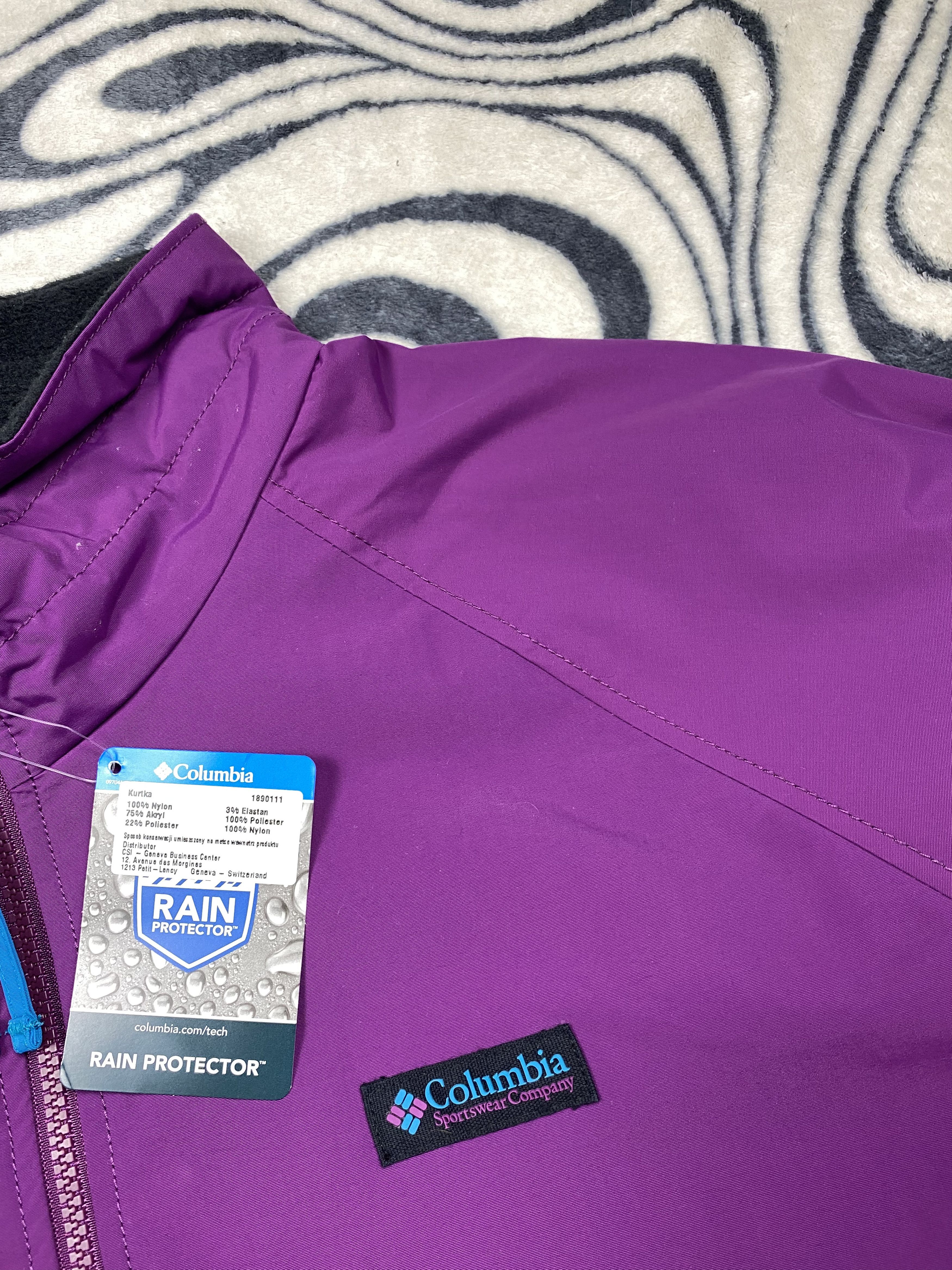 Columbia NEW Columbia Rain Protector Mens Nylon Jacket Size US XL / EU 56 / 4 - 3 Thumbnail
