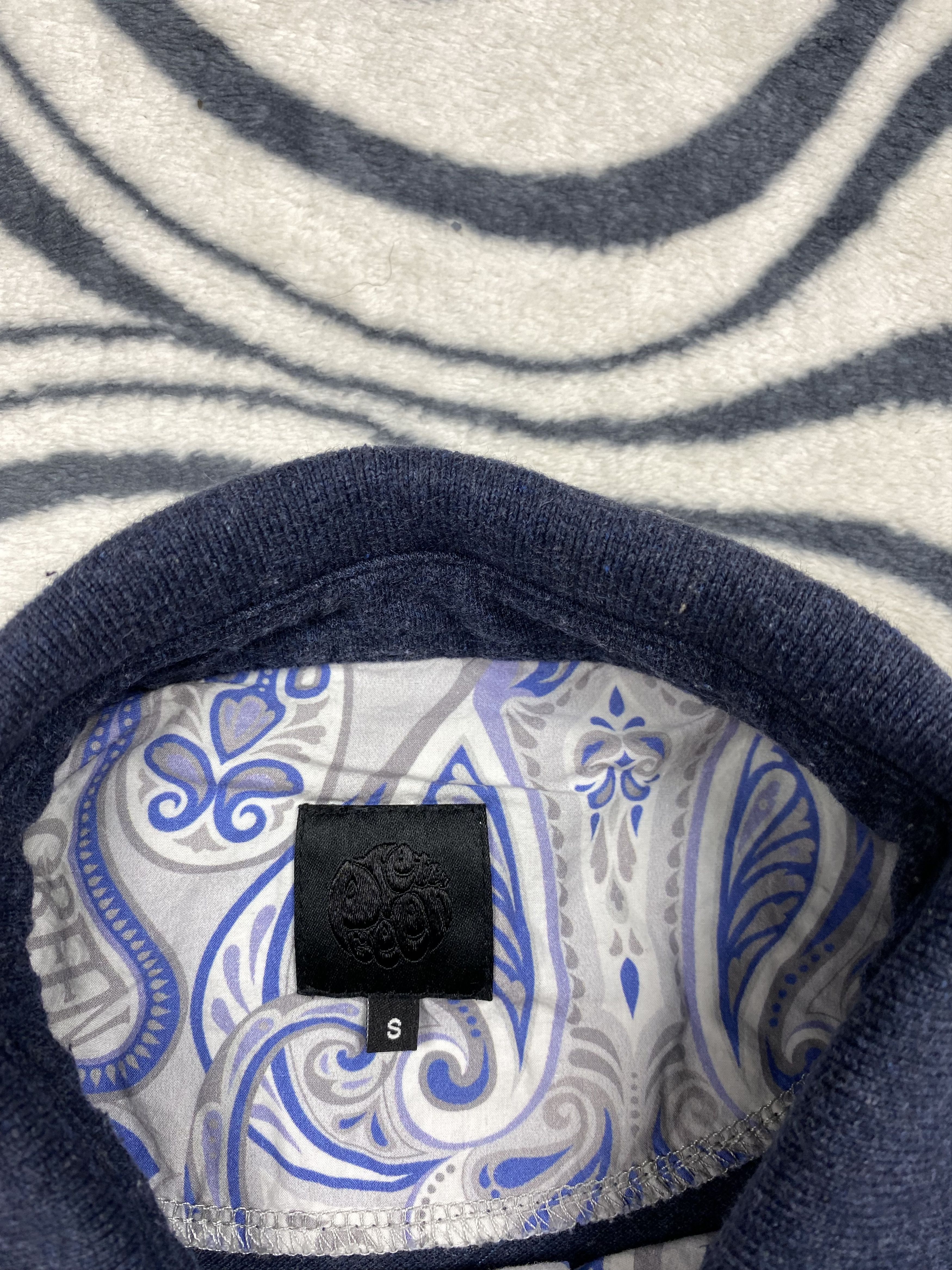 Pretty Green × Vintage Pretty Green Vintage Mens Long Sleeve T-Shirt Tee Size US S / EU 44-46 / 1 - 4 Thumbnail