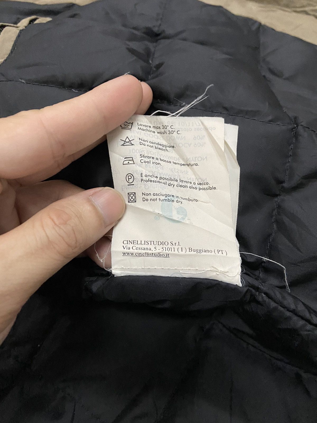 Designer Cinelli Studio S.r.l real goose down jacket Grailed