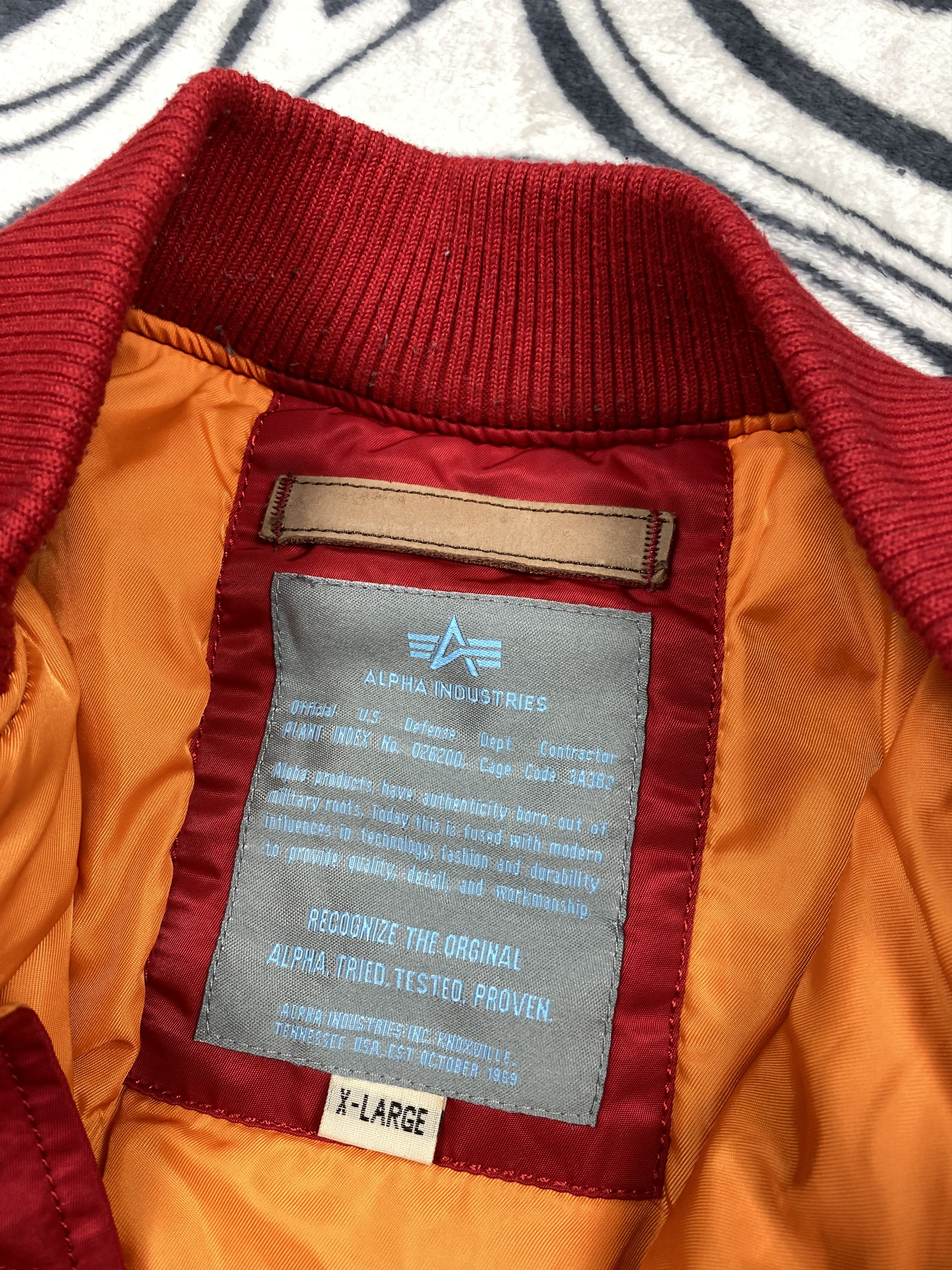 Alpha Industries Alpha Industries NASA MA-1 Bomber Jacket Size XL / US 12-14 / IT 48-50 - 7 Thumbnail