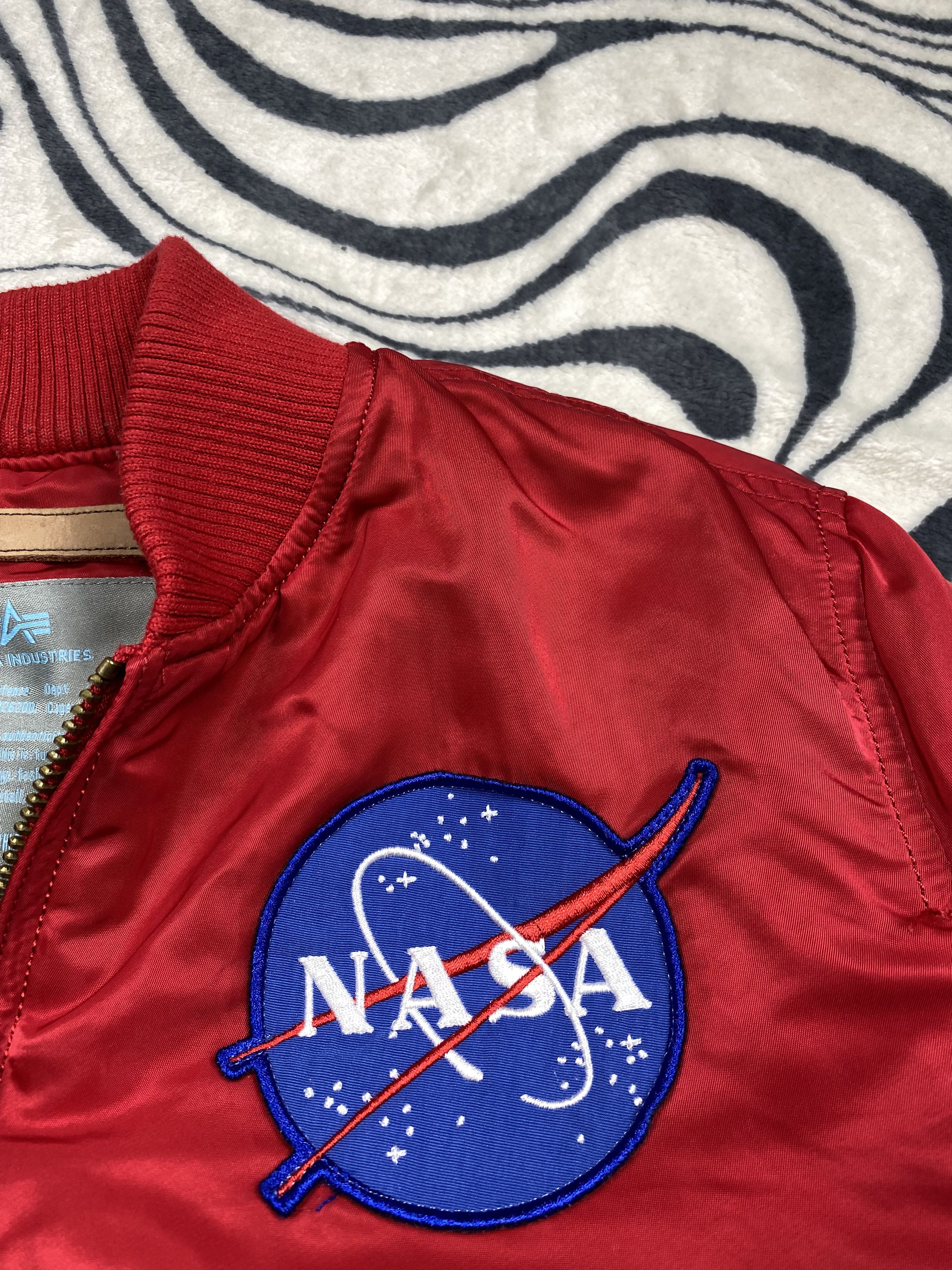 Alpha Industries Alpha Industries NASA MA-1 Bomber Jacket Size XL / US 12-14 / IT 48-50 - 4 Thumbnail