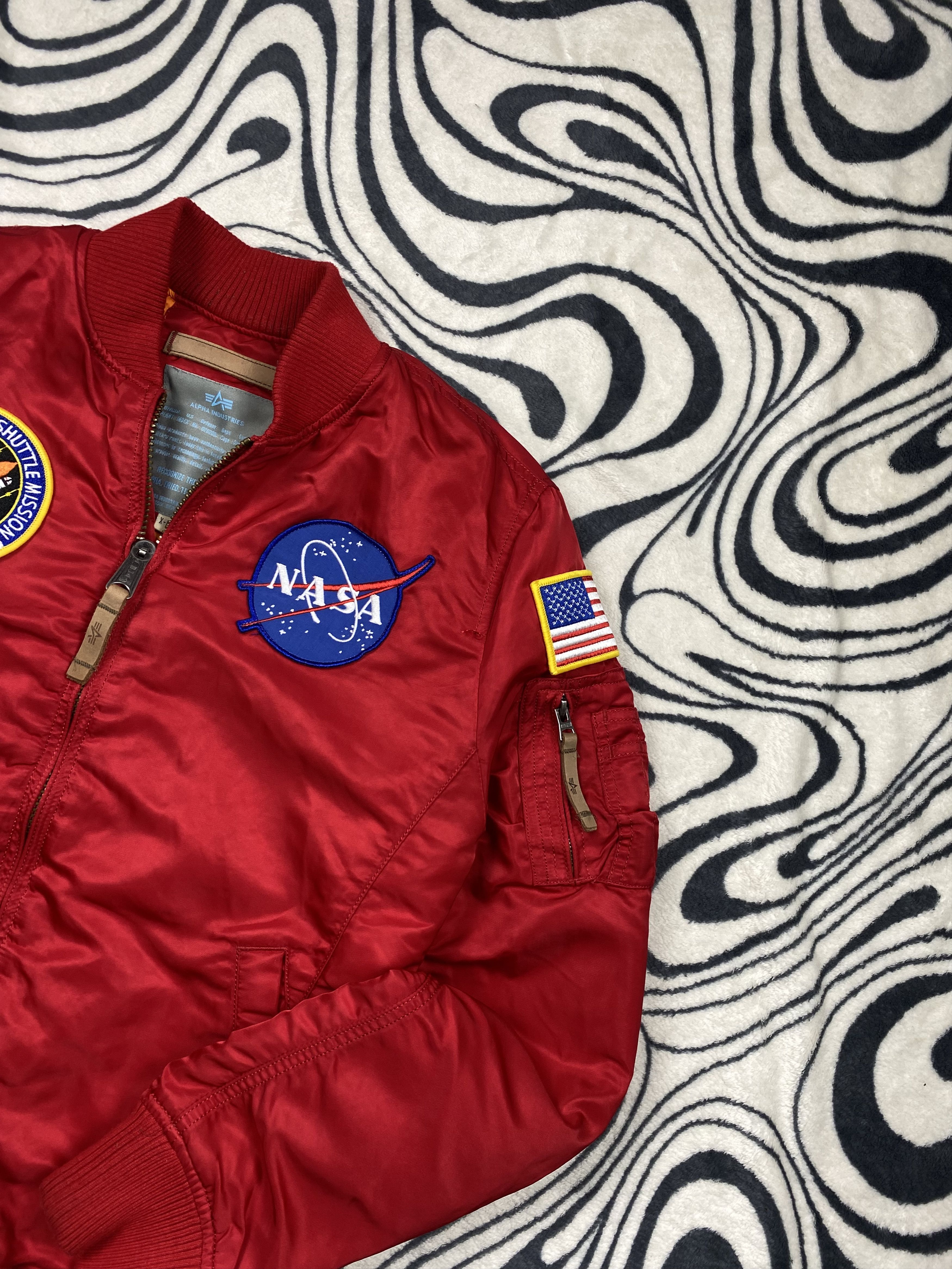 Alpha Industries Alpha Industries NASA MA-1 Bomber Jacket Size XL / US 12-14 / IT 48-50 - 2 Thumbnail