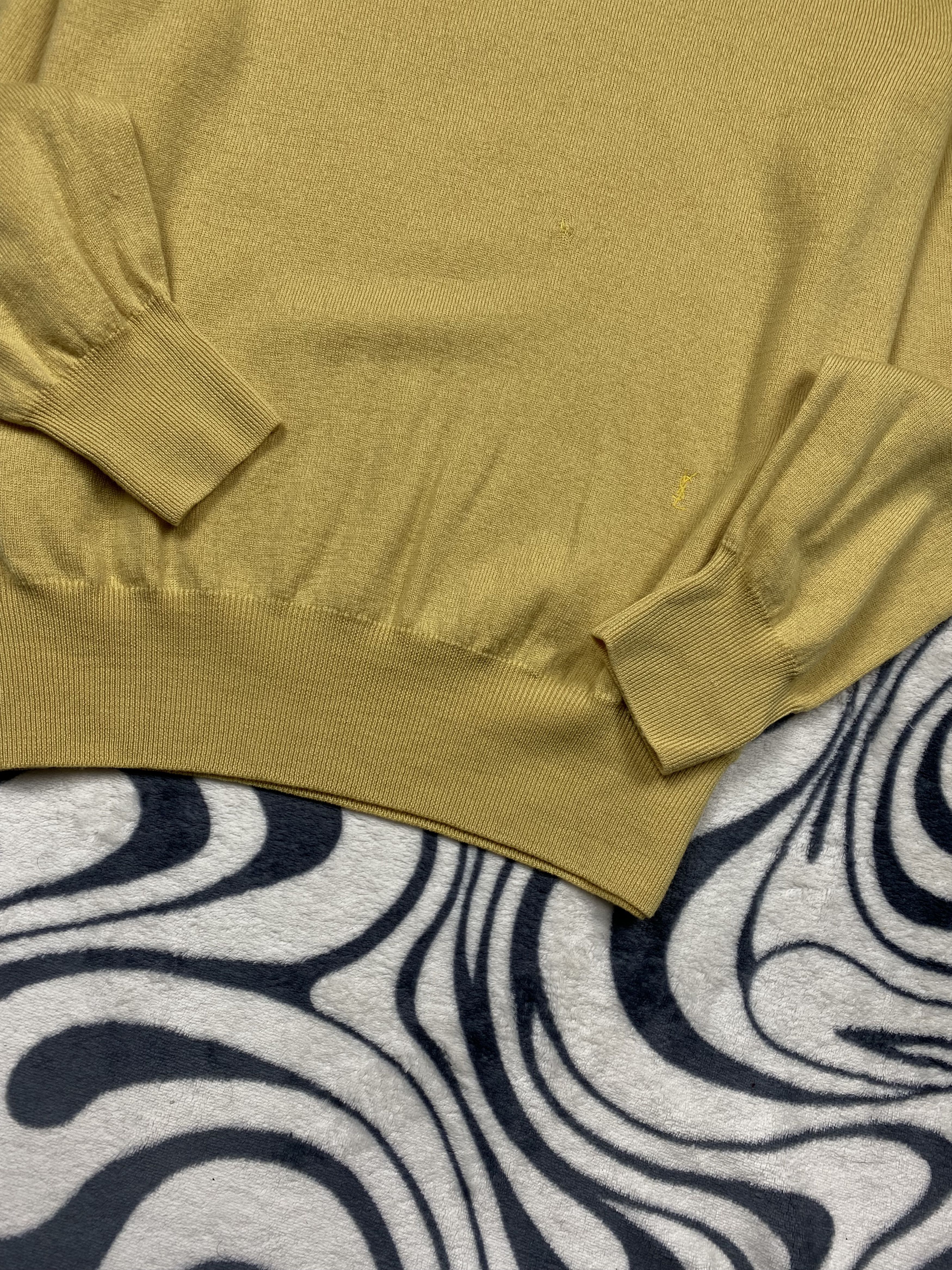Yves Saint Laurent Yves Saint Laurent YSL Mens Lana Wool Sweater Size US XL / EU 56 / 4 - 3 Thumbnail
