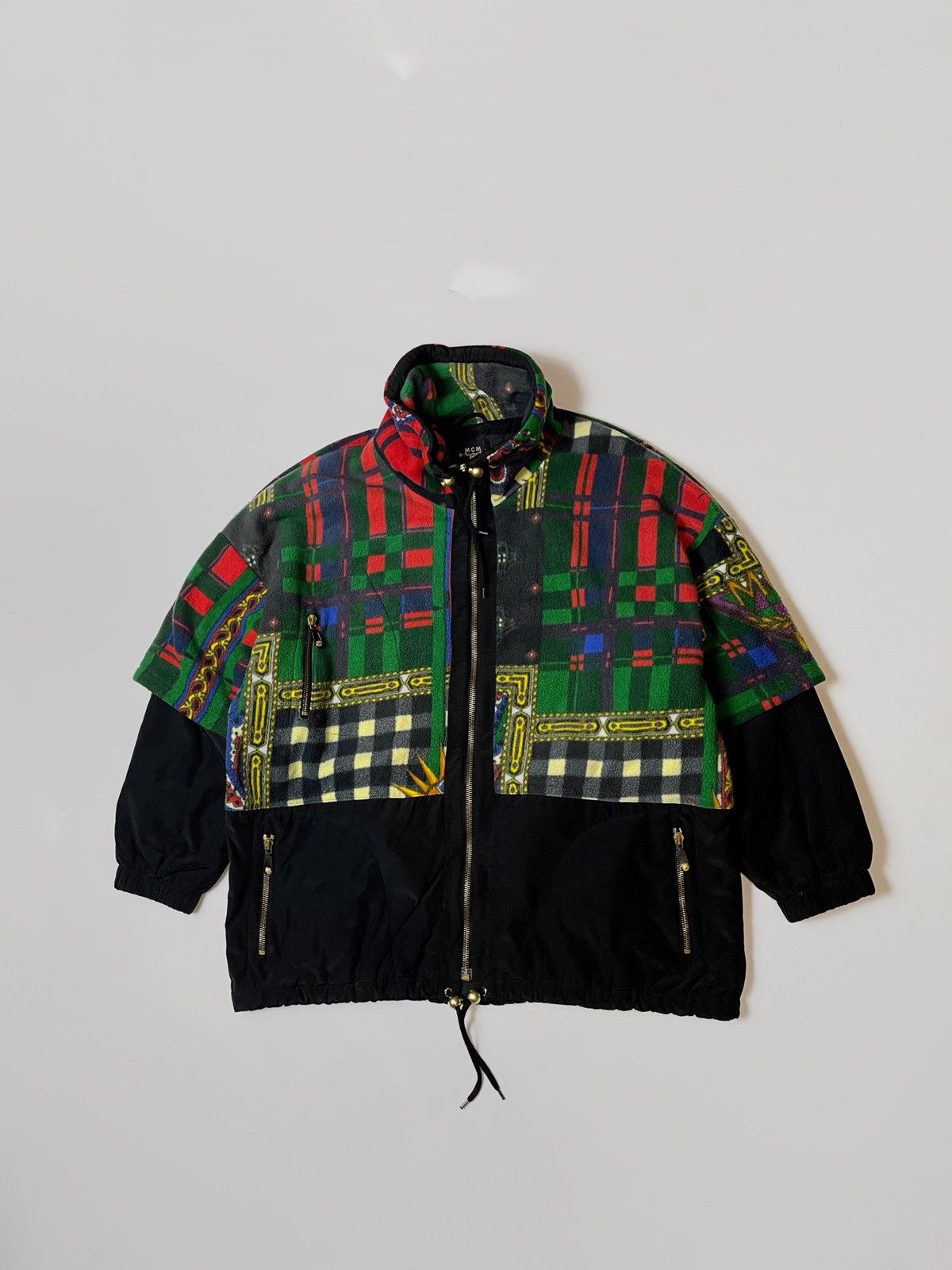 MCM Vintage MCM nylon fleece jacket Size US L / EU 52-54 / 3 - 1 Thumbnail