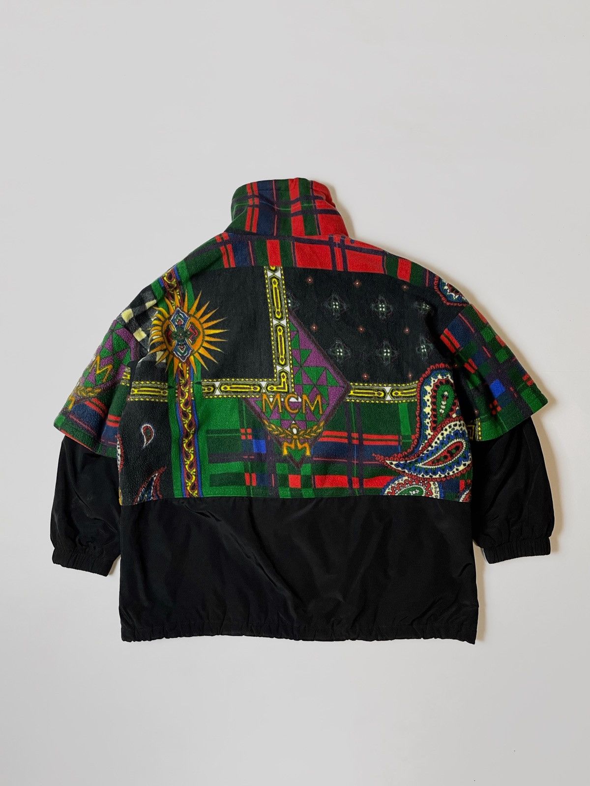 MCM Vintage MCM nylon fleece jacket Size US L / EU 52-54 / 3 - 2 Thumbnail