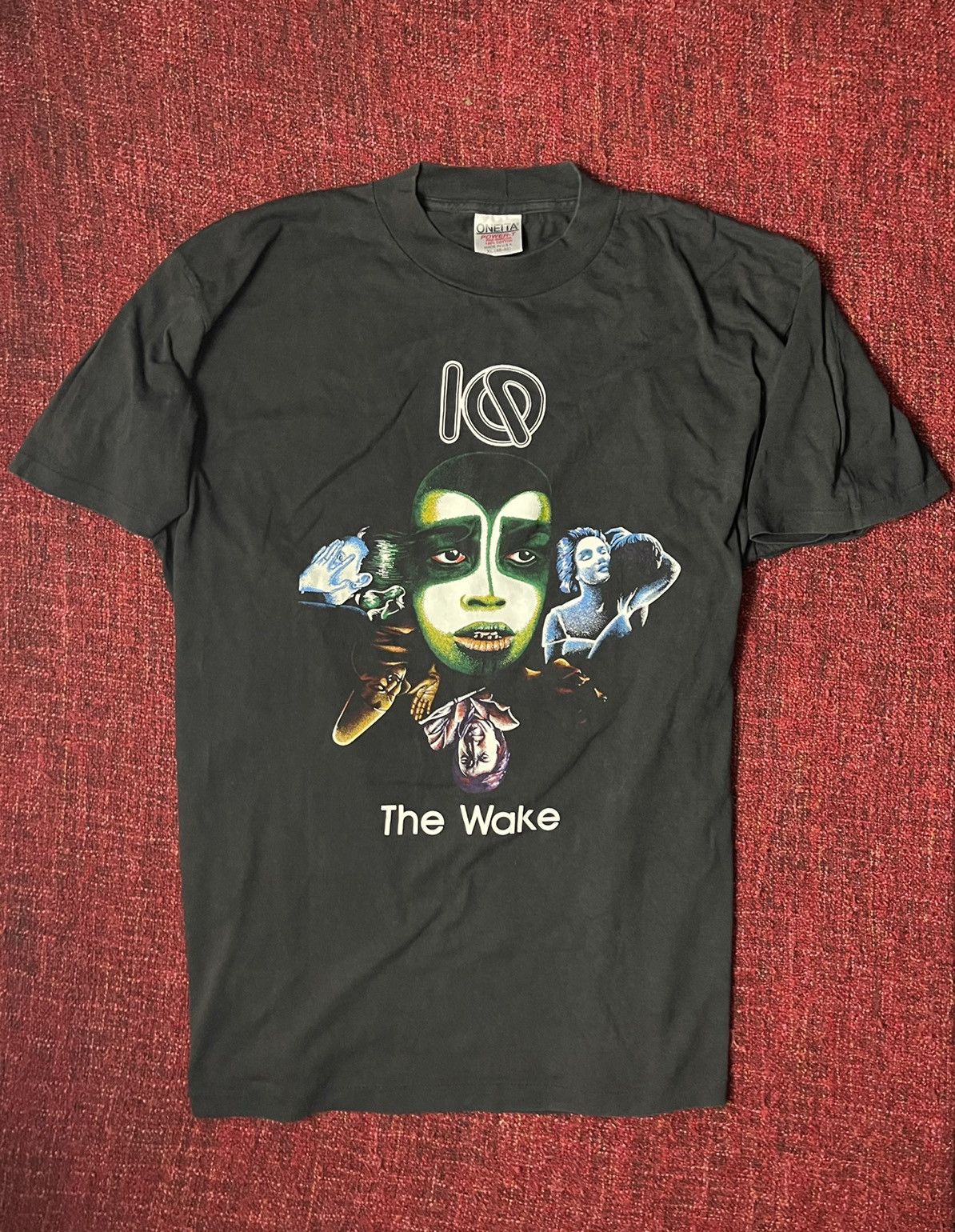 Band Tees × Vintage IQ The Wake vintage 90s rare t-shirt Size US XL / EU 56 / 4 - 1 Thumbnail