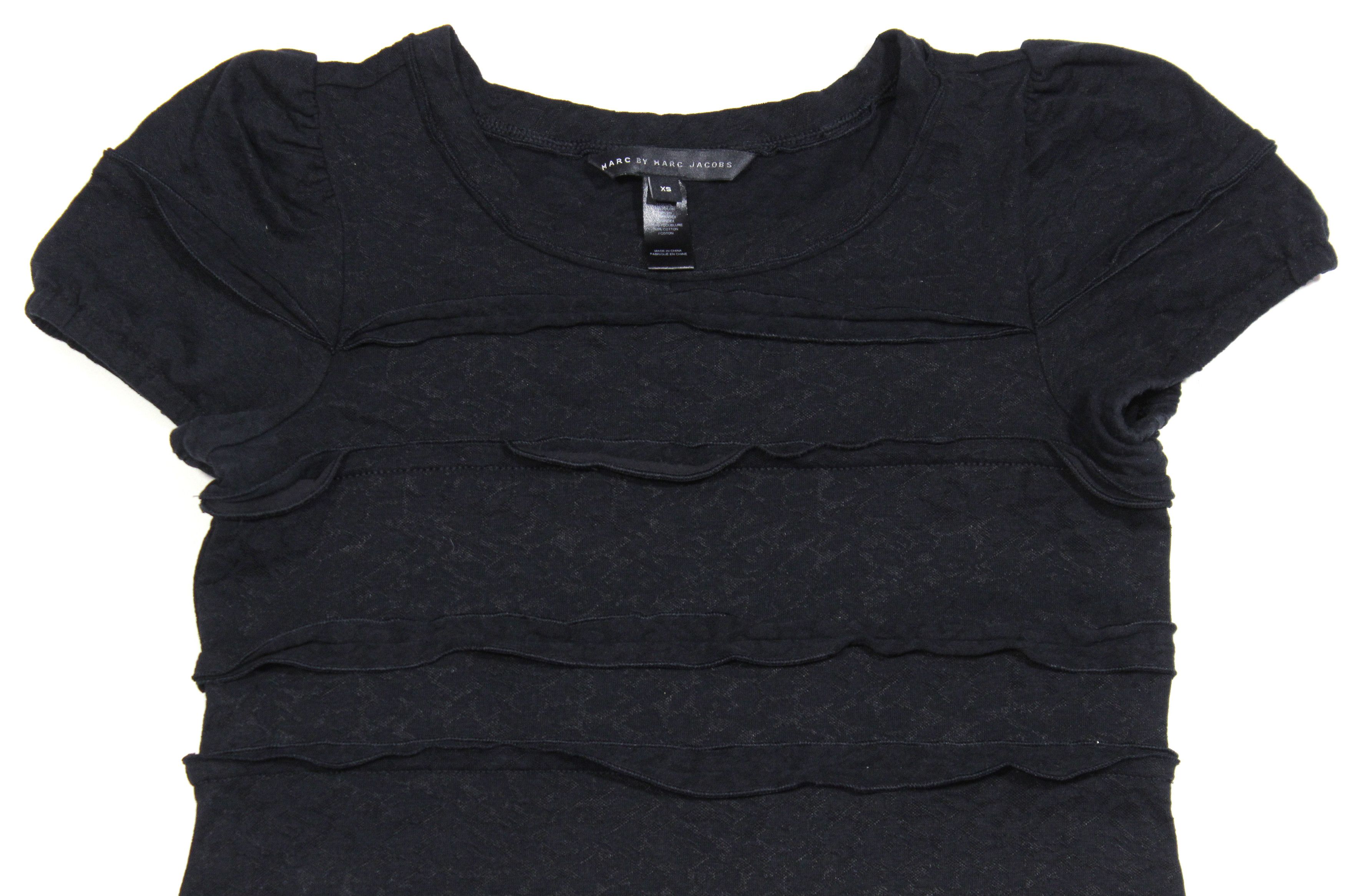 Marc by Marc Jacobs Black Stretch Dress Size XS / US 0-2 / IT 36-38 - 3 Thumbnail