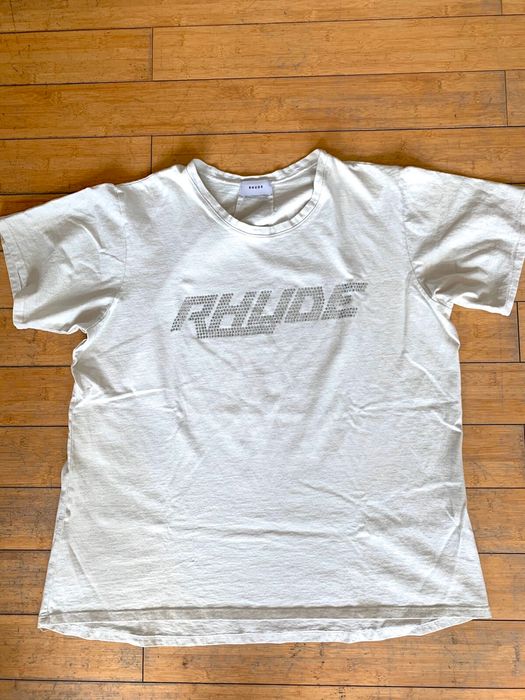 Rhude RHUDE Swarovski crystal T-shirt | Grailed