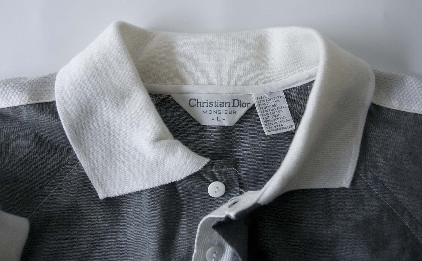 Christian Dior Monsieur × Vintage Christian Dior Monsieur Polo Shirt Vintage Size L Size US L / EU 52-54 / 3 - 2 Thumbnail