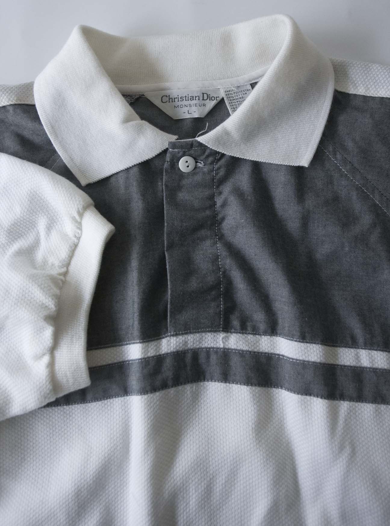 Christian Dior Monsieur × Vintage Christian Dior Monsieur Polo Shirt Vintage Size L Size US L / EU 52-54 / 3 - 6 Thumbnail