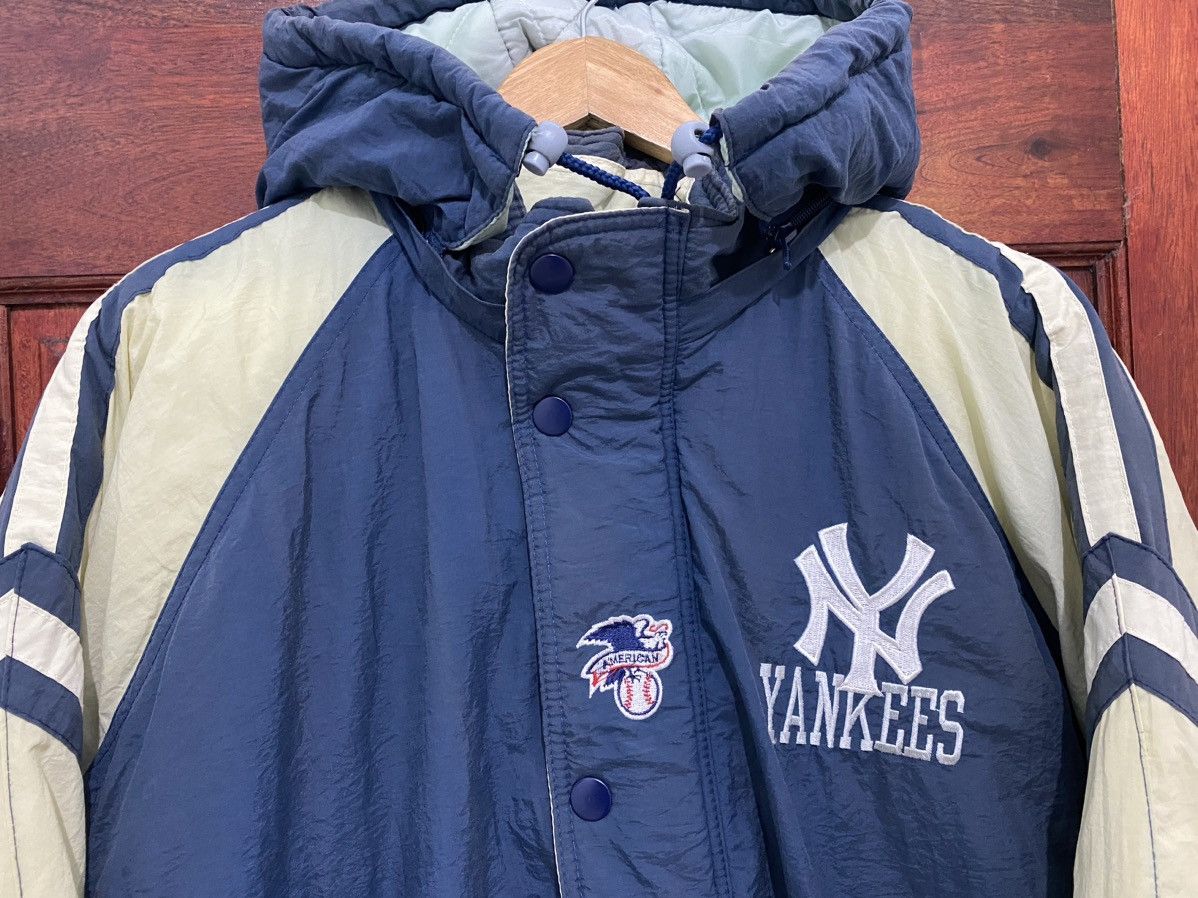 New York Yankees × Starter × Vintage Vintage New York Yankees Embroidery Starter Sun Faded jacket Size US M / EU 48-50 / 2 - 4 Thumbnail