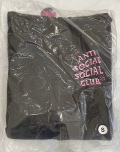 Anti Social Social Club Kkoch Black Zip Hoody | Grailed