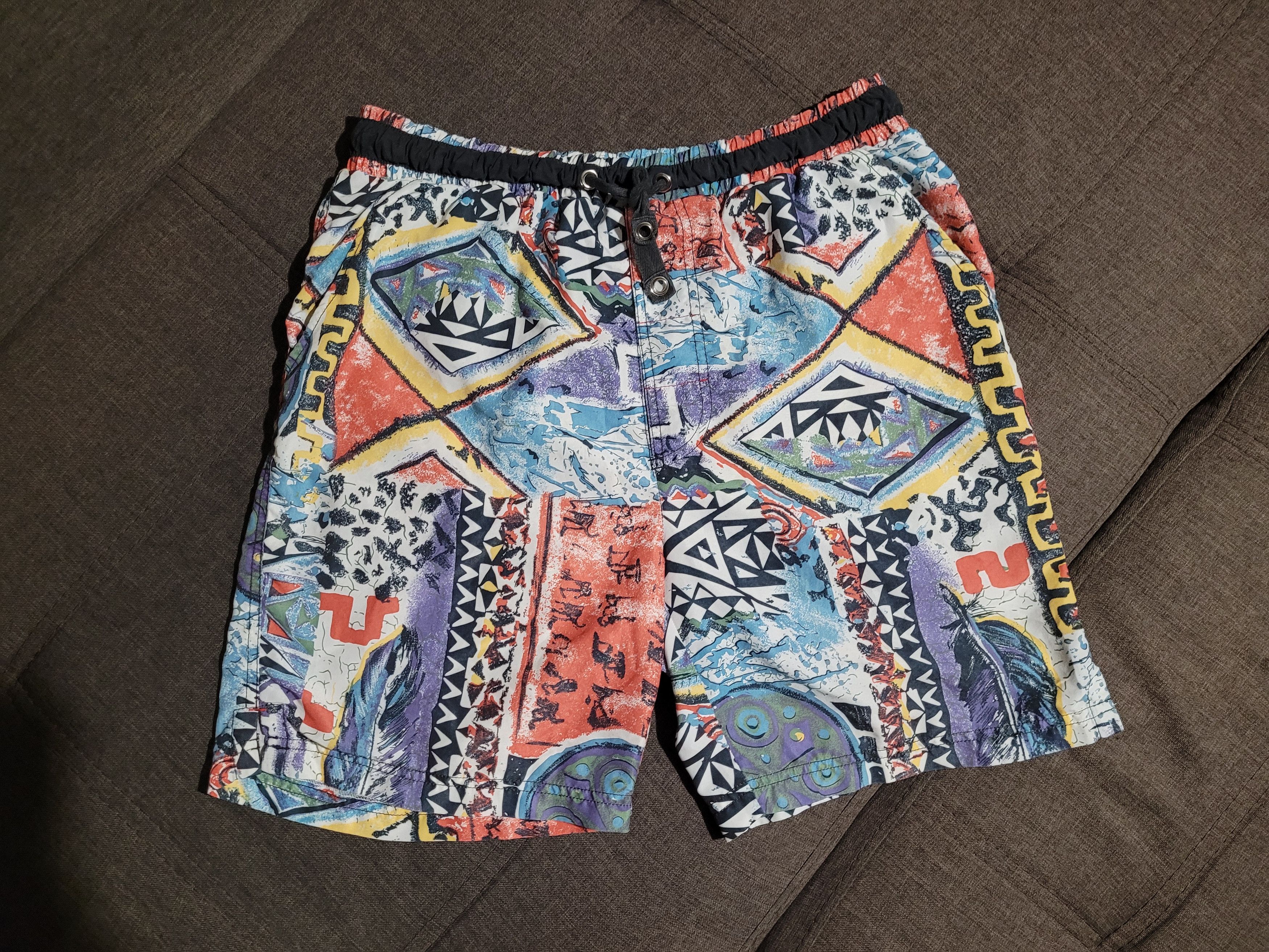 Sun Surf Vintage beach shorts Lets Go Size US 34 / EU 50 - 1 Thumbnail