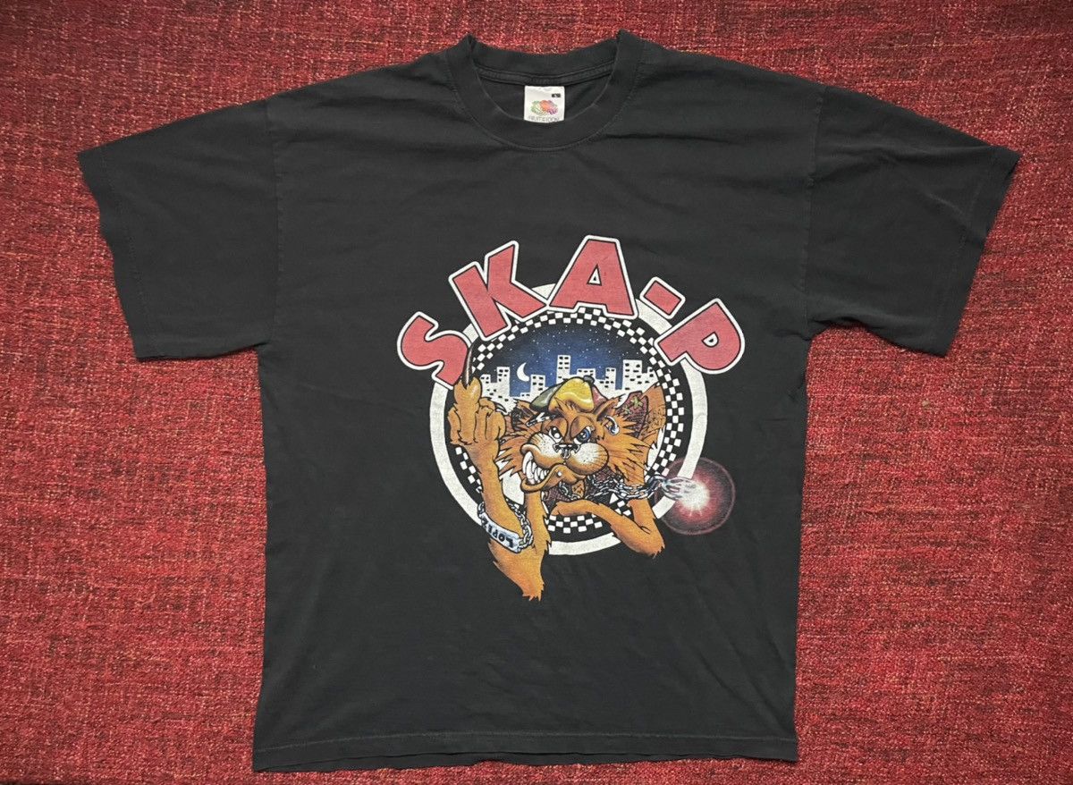 Band Tees × Vintage Ska-P legalizacion 90s vintage t-shirt Size US L / EU 52-54 / 3 - 1 Thumbnail