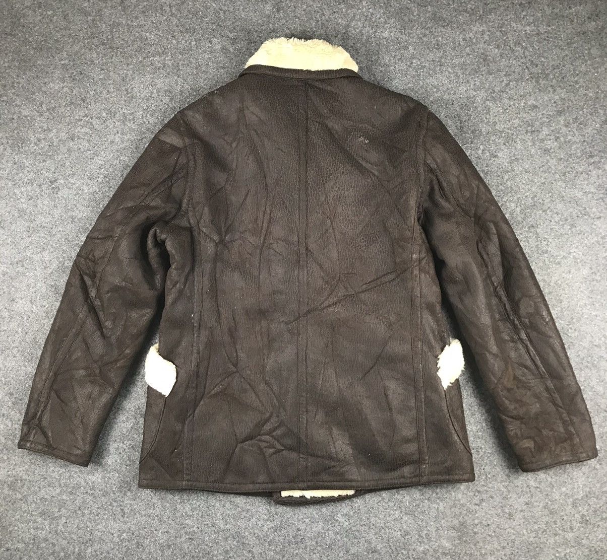 Japanese Brand × PPFM × Vintage Ppfm fur leather jacket Rare Design Size US L / EU 52-54 / 3 - 2 Thumbnail